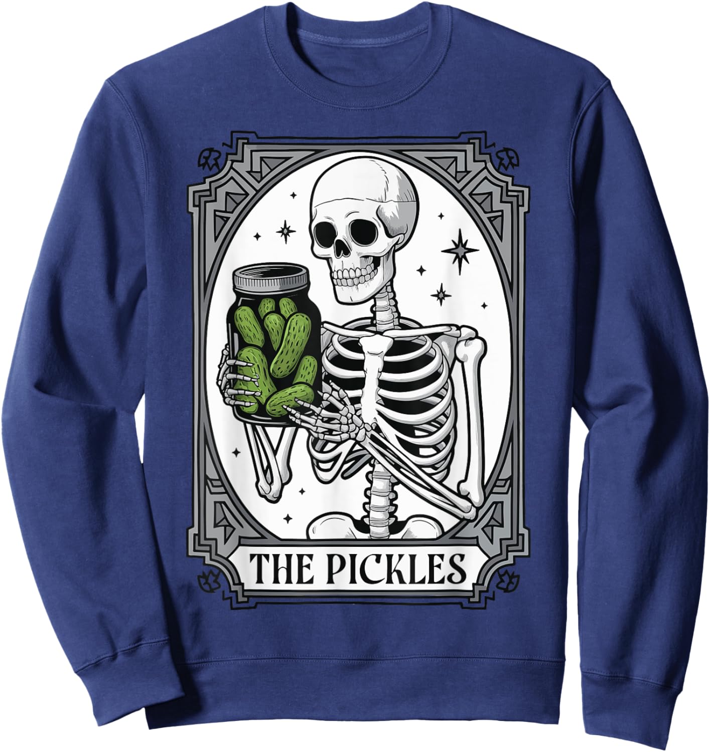 The Pickles Skeleton Sweatshirt - Sweatshirt | Navy