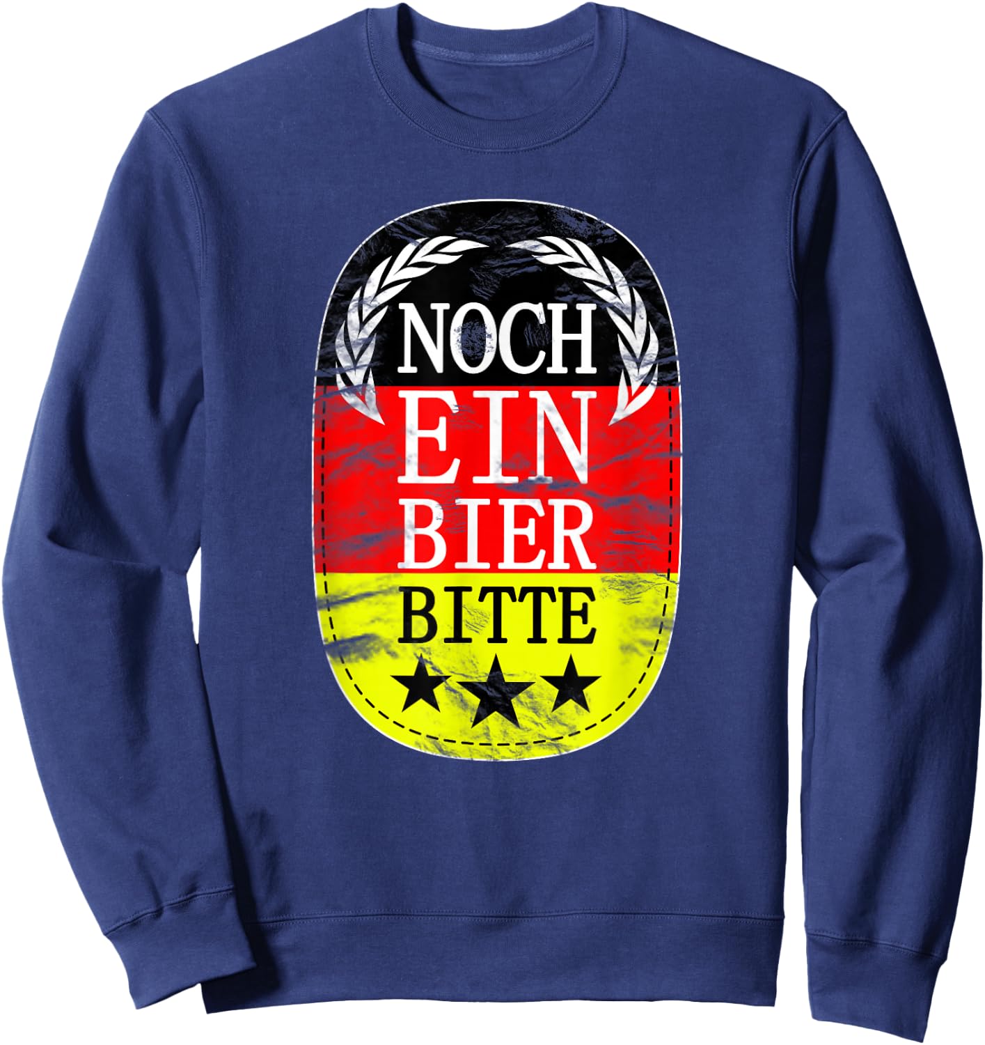 Noch ein bier bitte Prost one Beer Please German Oktoberfest Sweatshirt - Sweatshirt | Navy