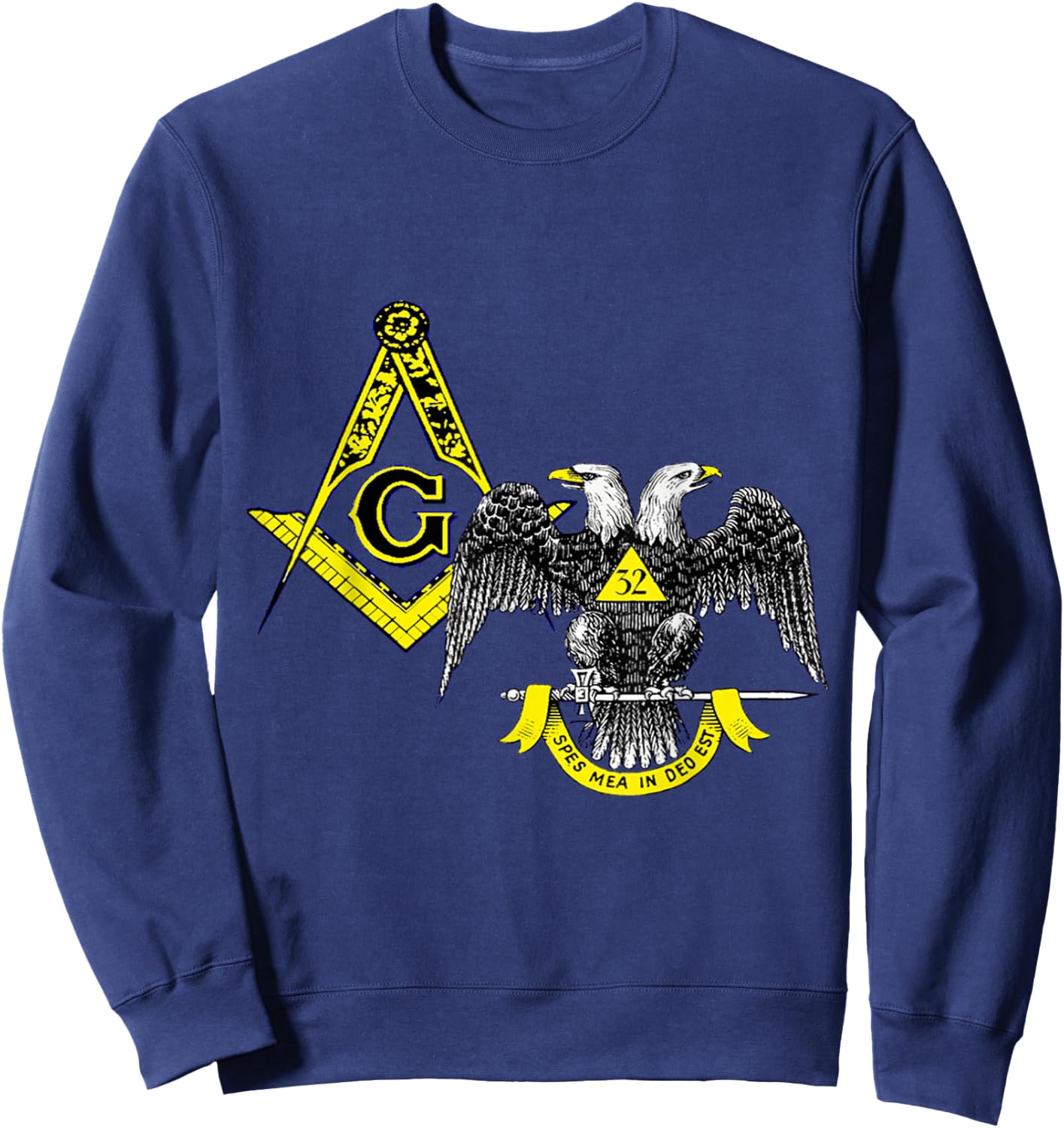 Masonic Scottish Rite PHA T Shirt Sweatshirt - Sweatshirt | Navy