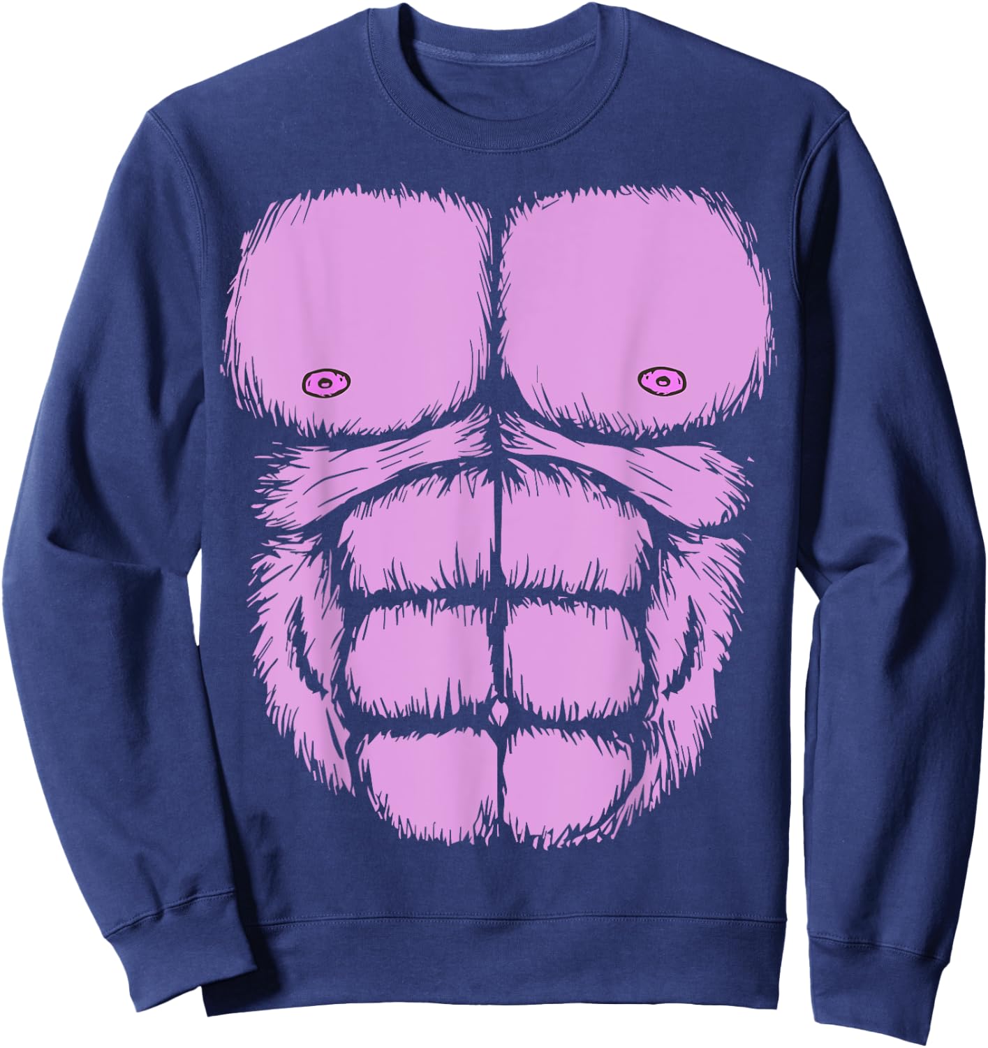 Purple Ape Shirt Sweatshirt - Sweatshirt | Navy