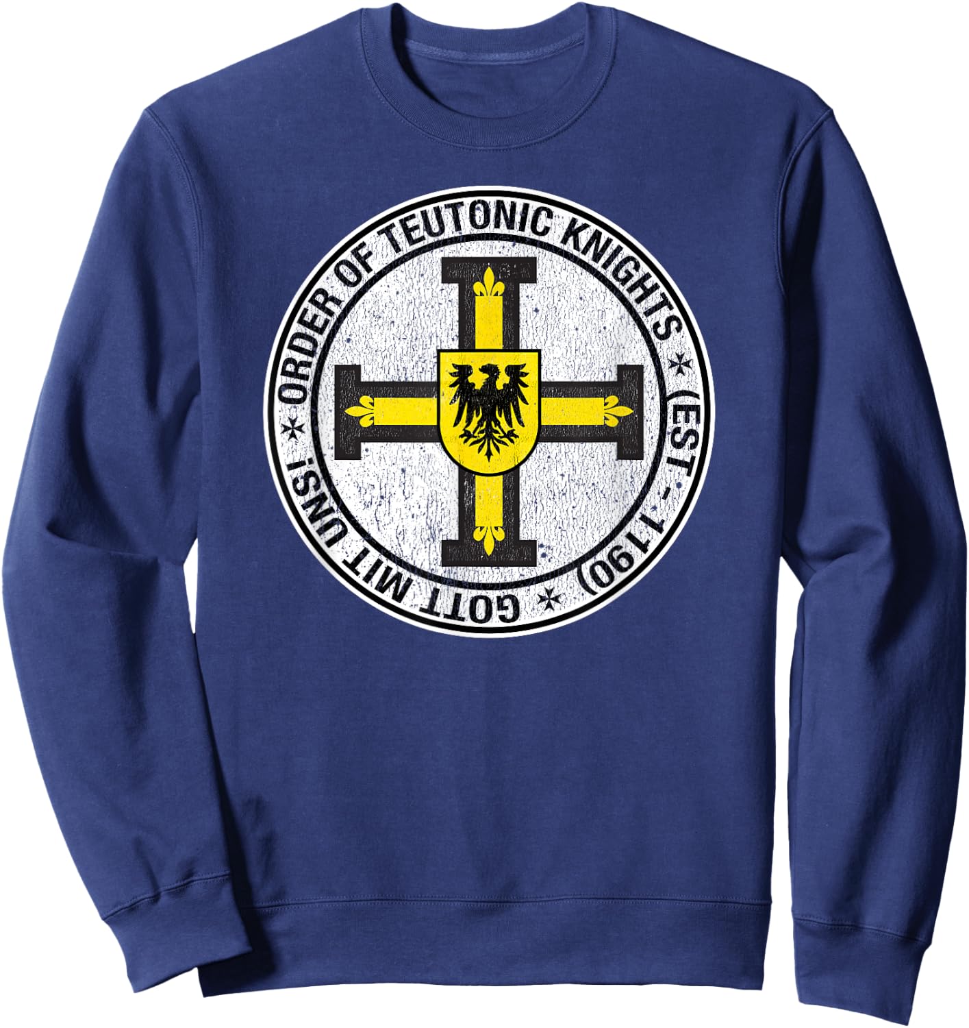 Order of the Knights Teutonic Coat of Arms Sweatshirt - Sweatshirt | Navy