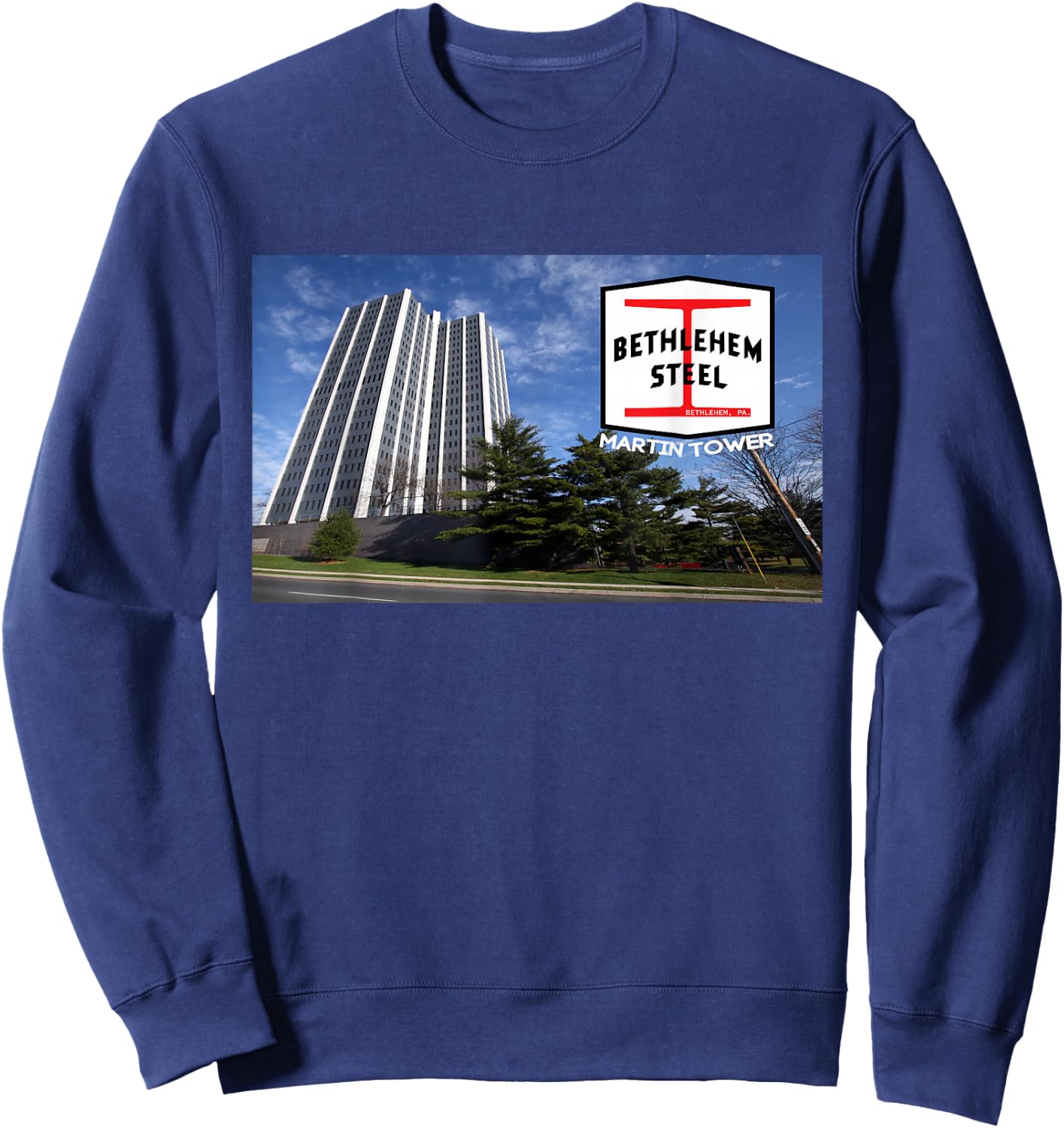 Bethlehem Steel Martin Tower Sweatshirt - Sweatshirt | Navy