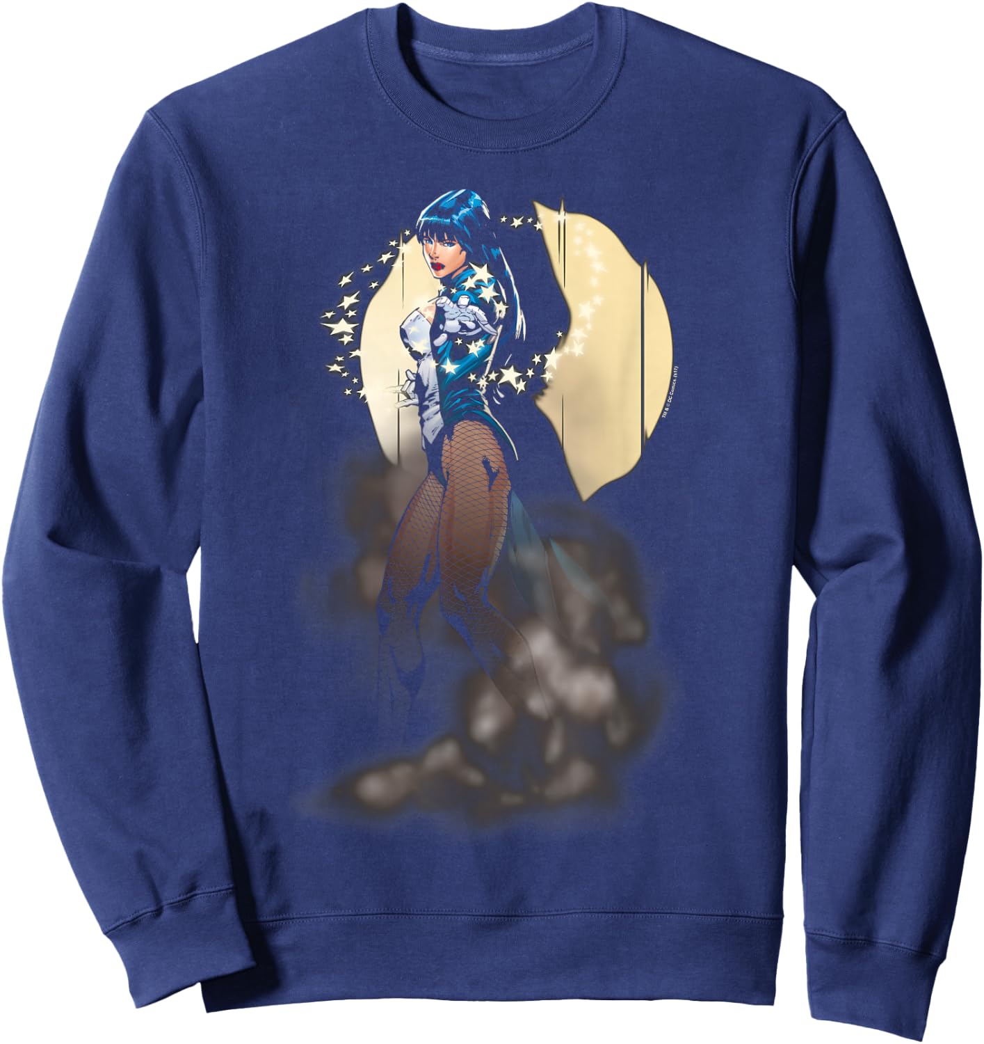 Justice League Zatanna Illusion Sweatshirt - Sweatshirt | Navy