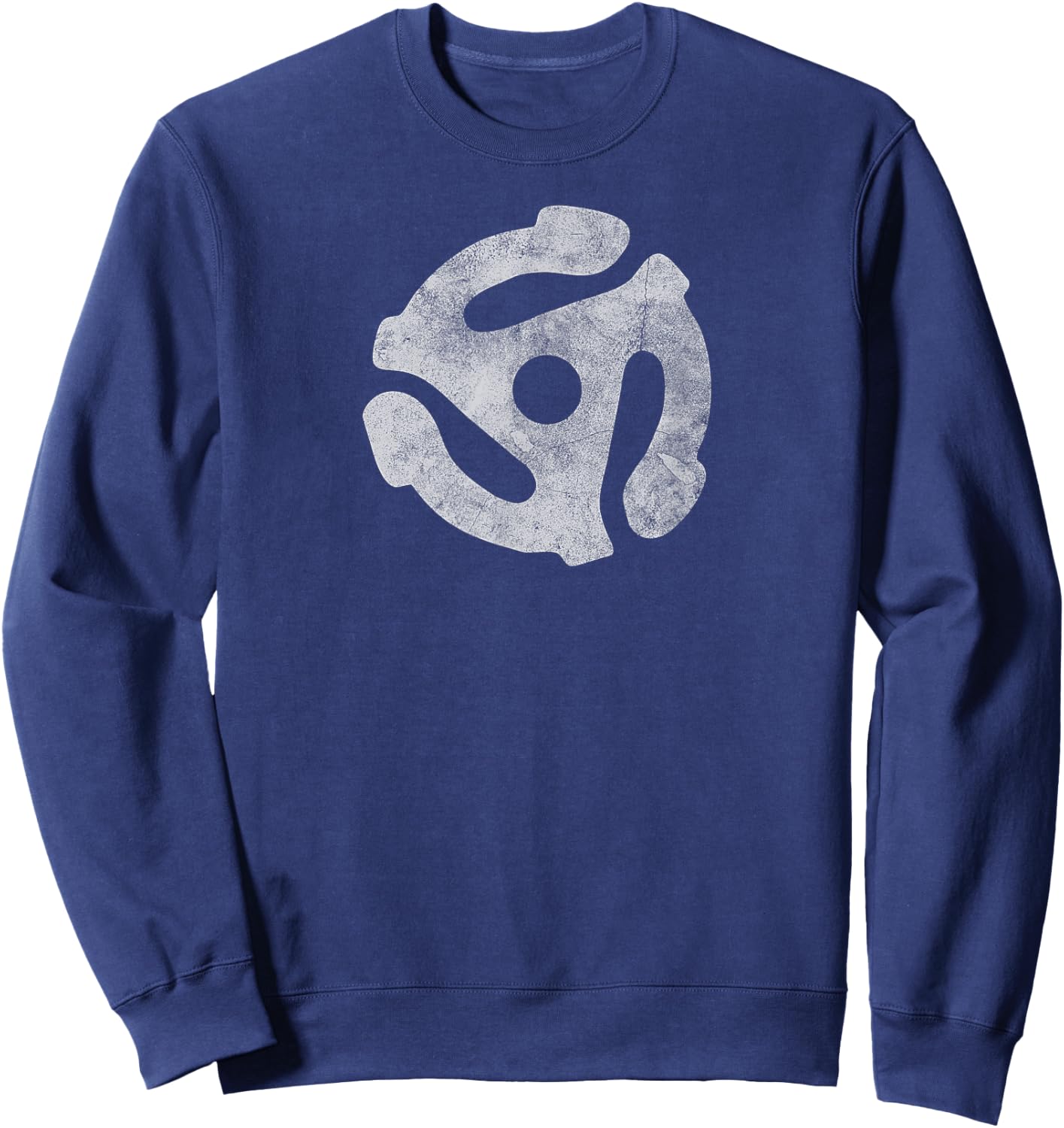 Vintage 45 RPM Adapter Sweatshirt - Sweatshirt | Navy