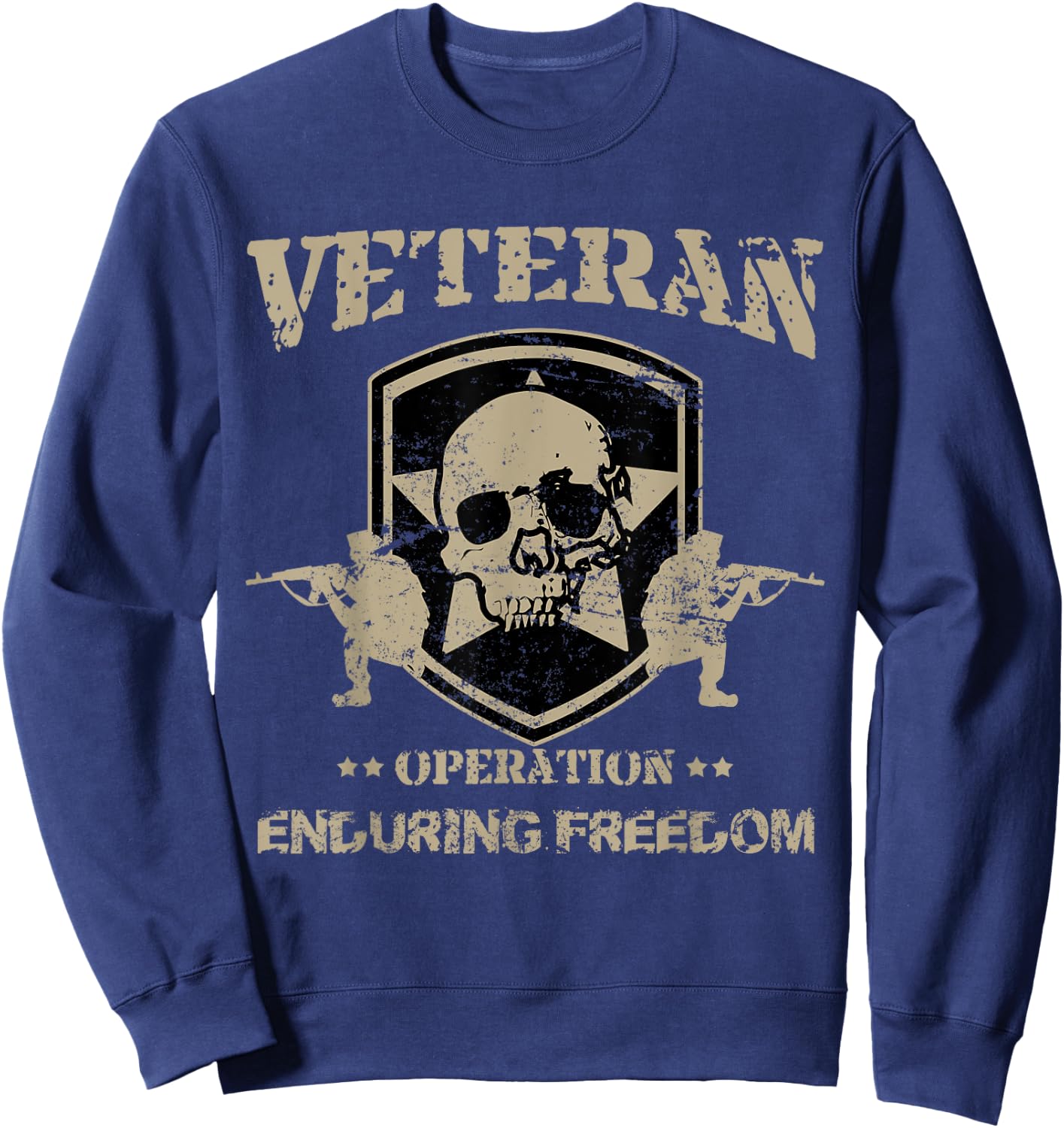 Military Veteran Shirt Operation Enduring Freedom Sweatshirt - Sweatshirt | Navy