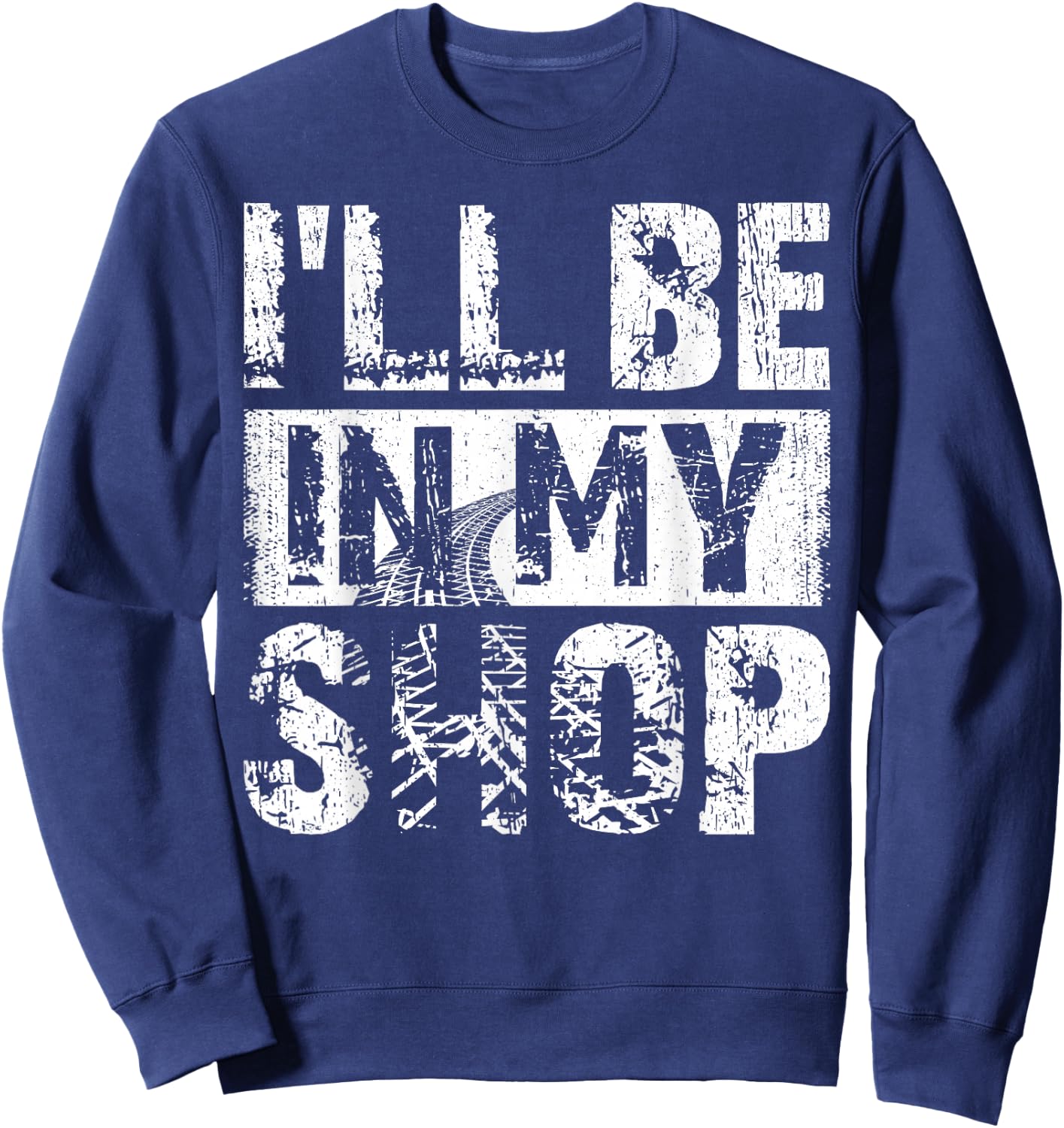 I'll be in my shop Sweatshirt - Sweatshirt | Navy