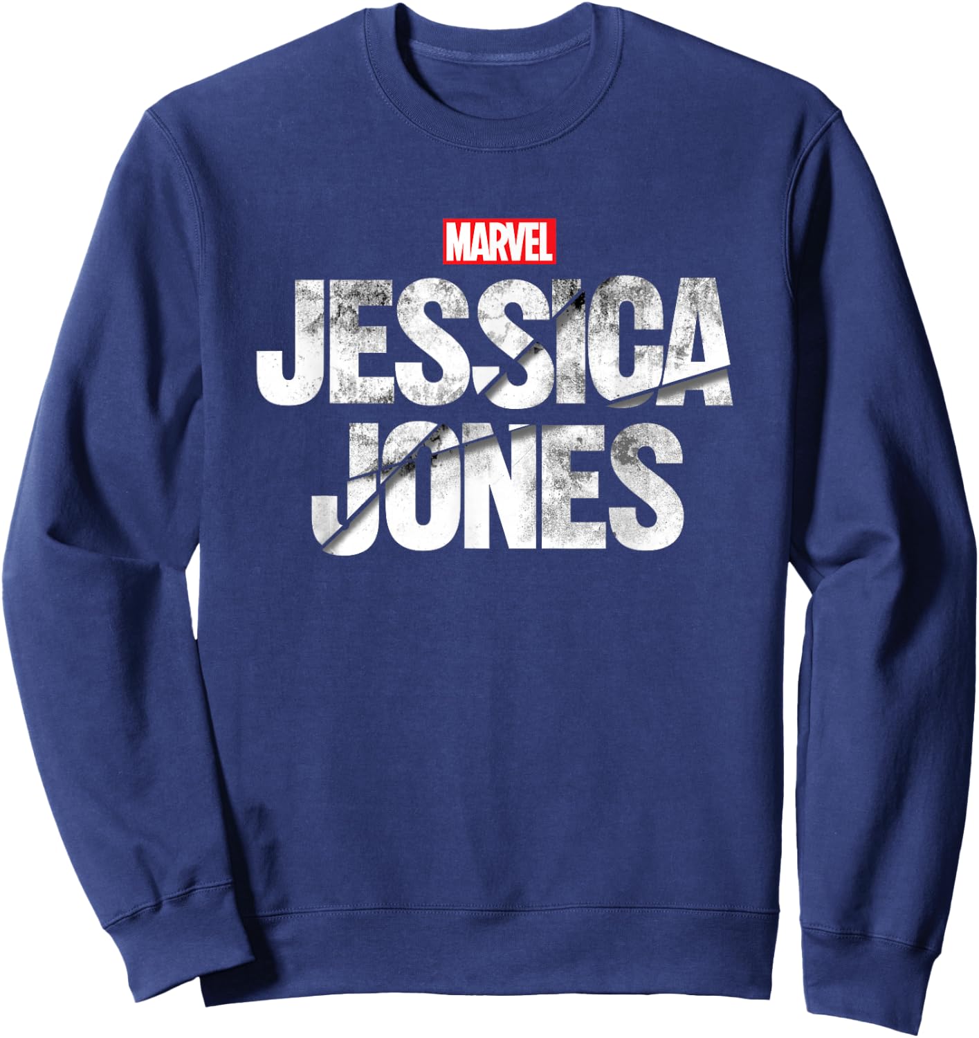 Marvel Jessica Jones Logo Sweatshirt - Sweatshirt | Navy