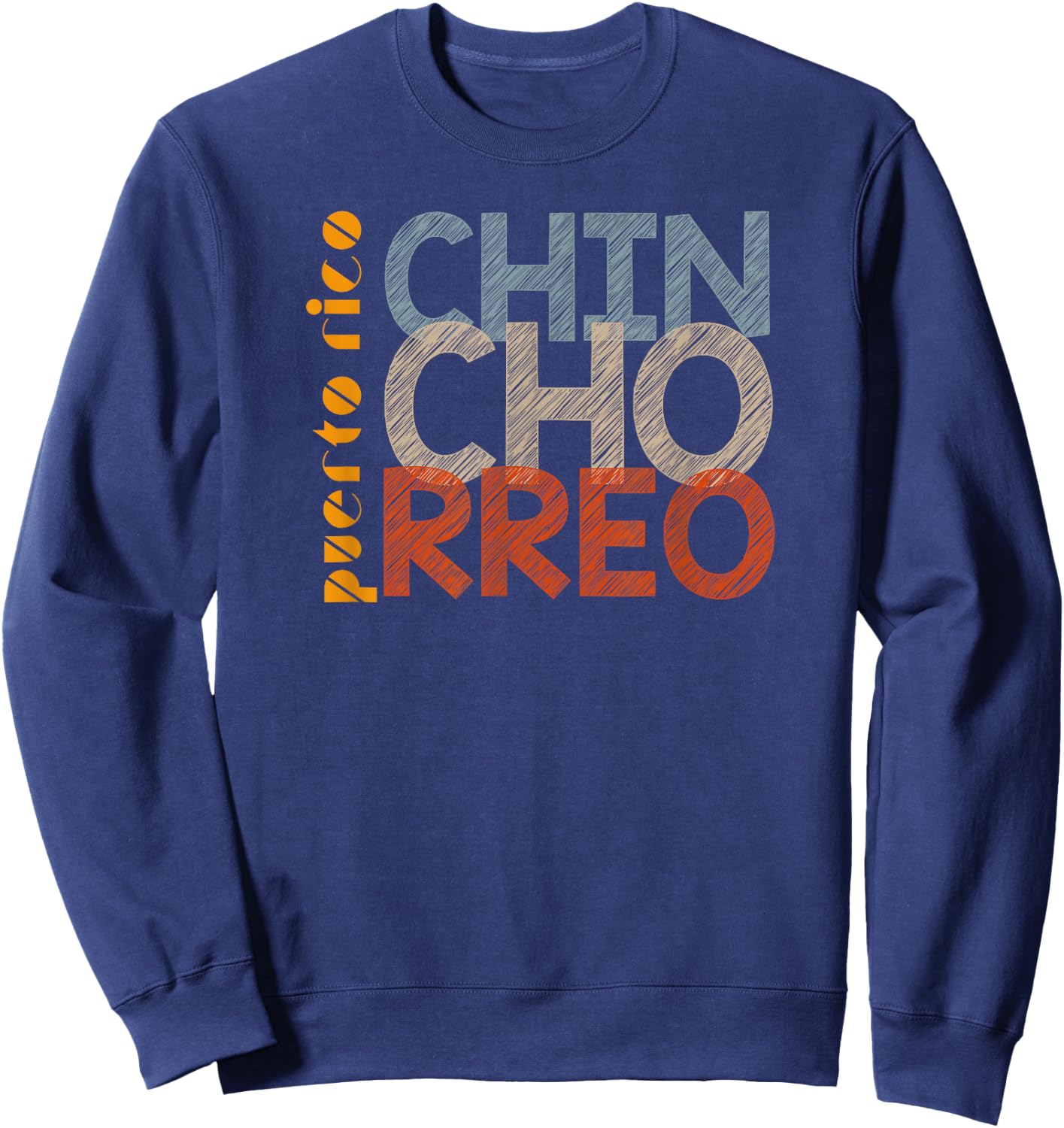 Road Trip Lover Chinchorreo Puerto Rico Sweatshirt - Sweatshirt | Navy