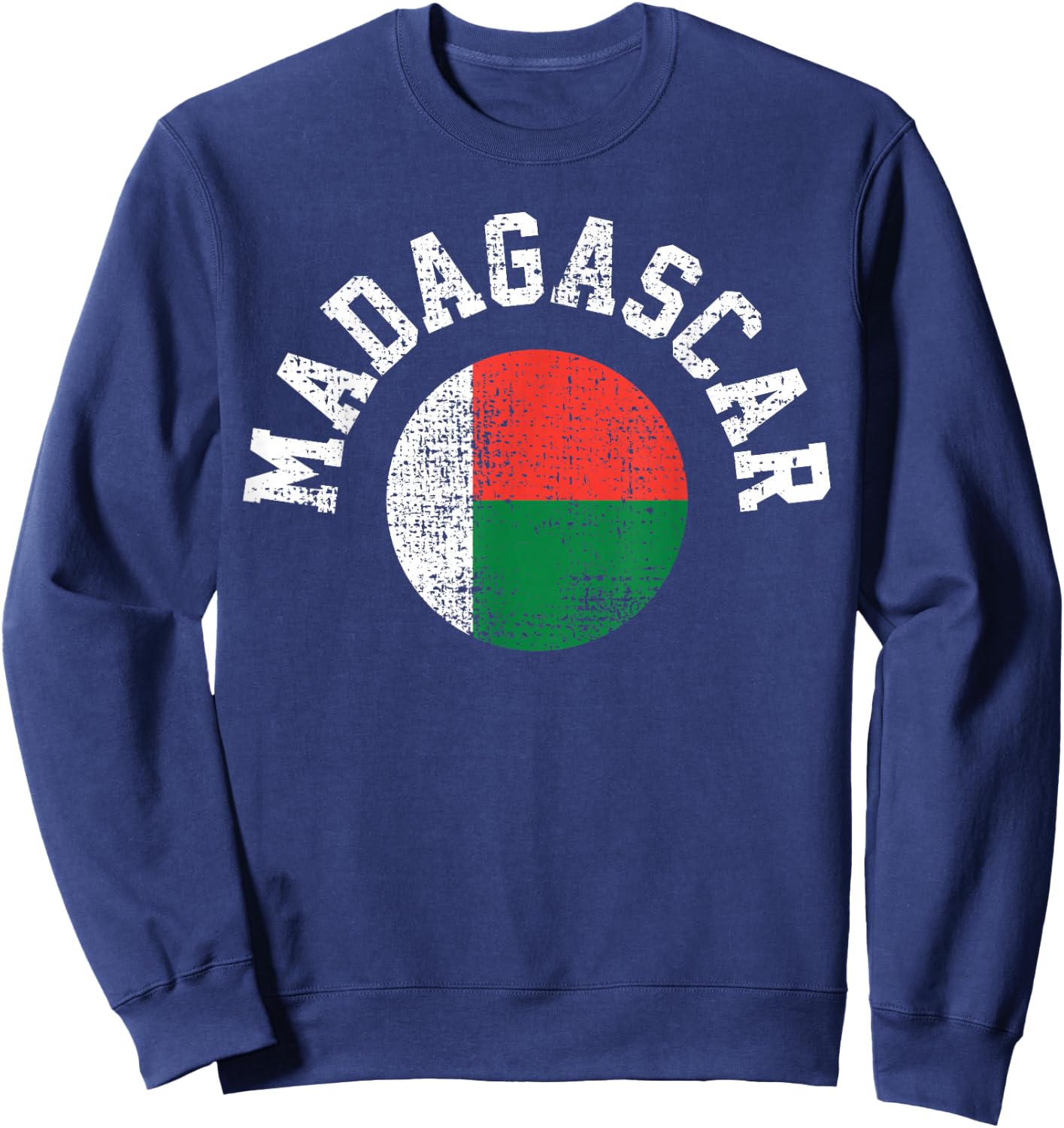 Madagascar Shirt Malagasy Flag Country Pride Sweatshirt - Sweatshirt | Navy