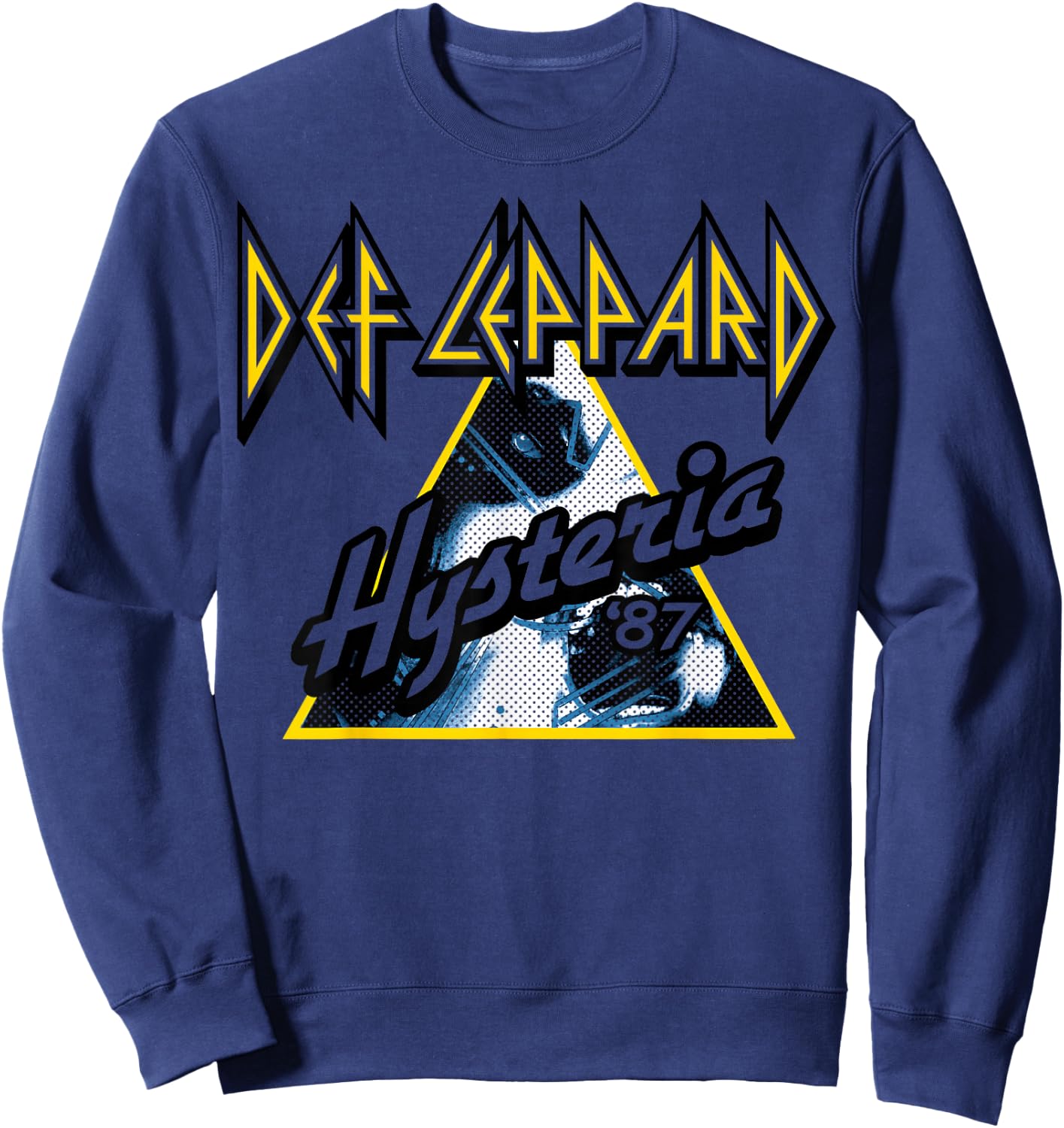 Kids Def Leppard - Hysterical 6 Cranberry Sweatshirt - Sweatshirt | Navy