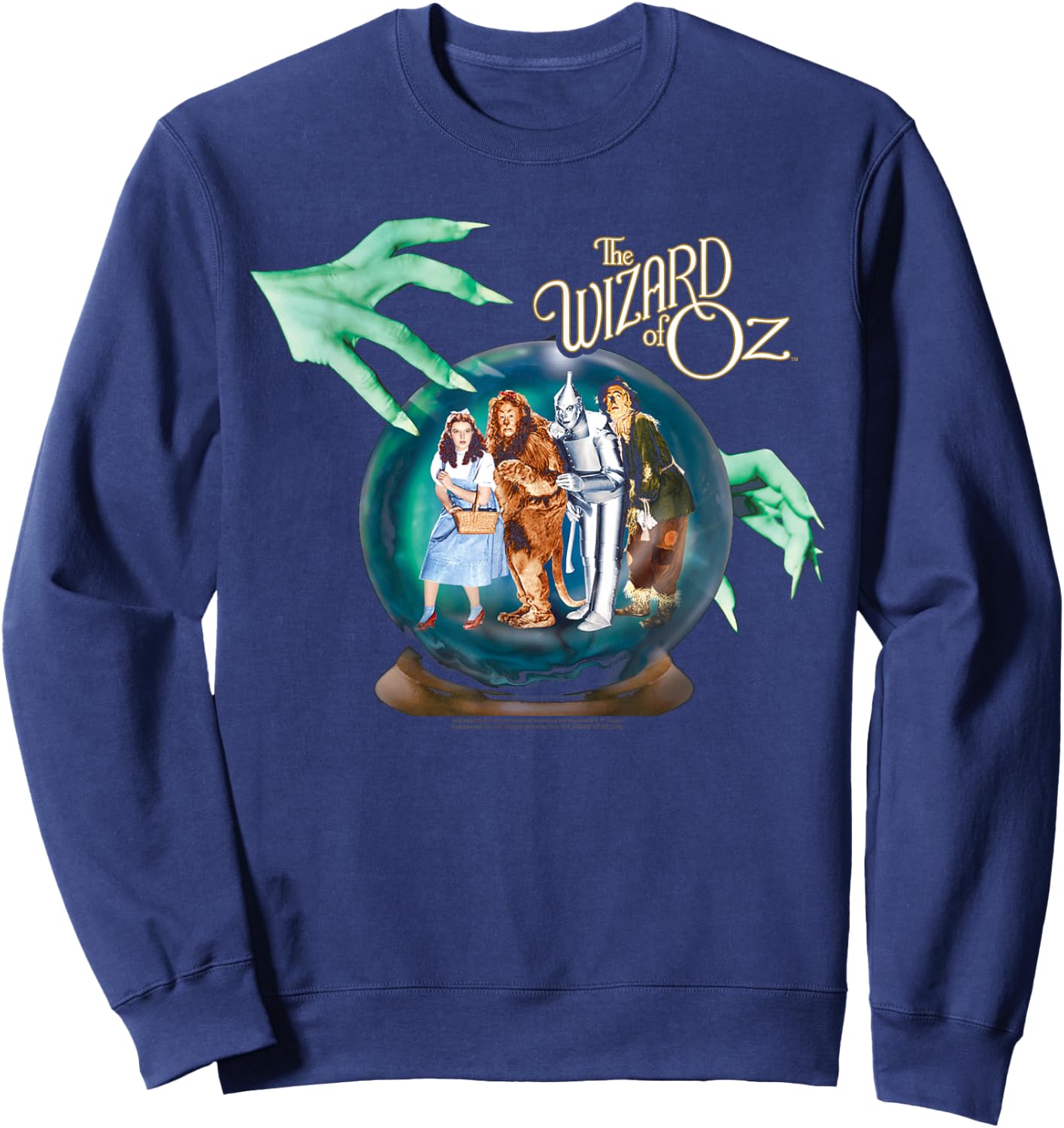Wizard of Oz Crystal Ball Sweatshirt - Sweatshirt | Navy