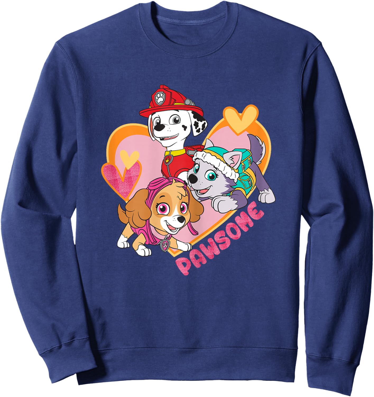 PAW Patrol Pawsome Group Sweatshirt - Sweatshirt | Navy