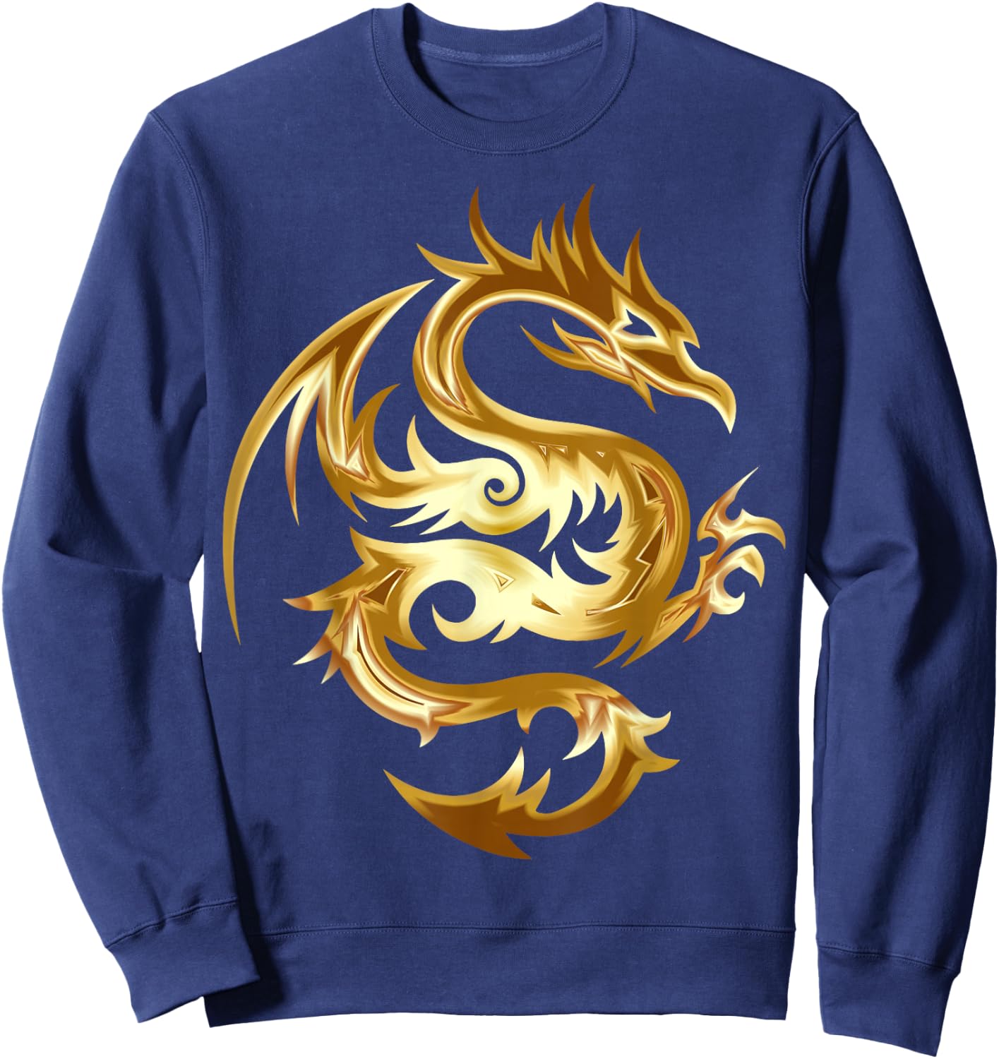 Dragon Gold Sweatshirt - Sweatshirt | Navy