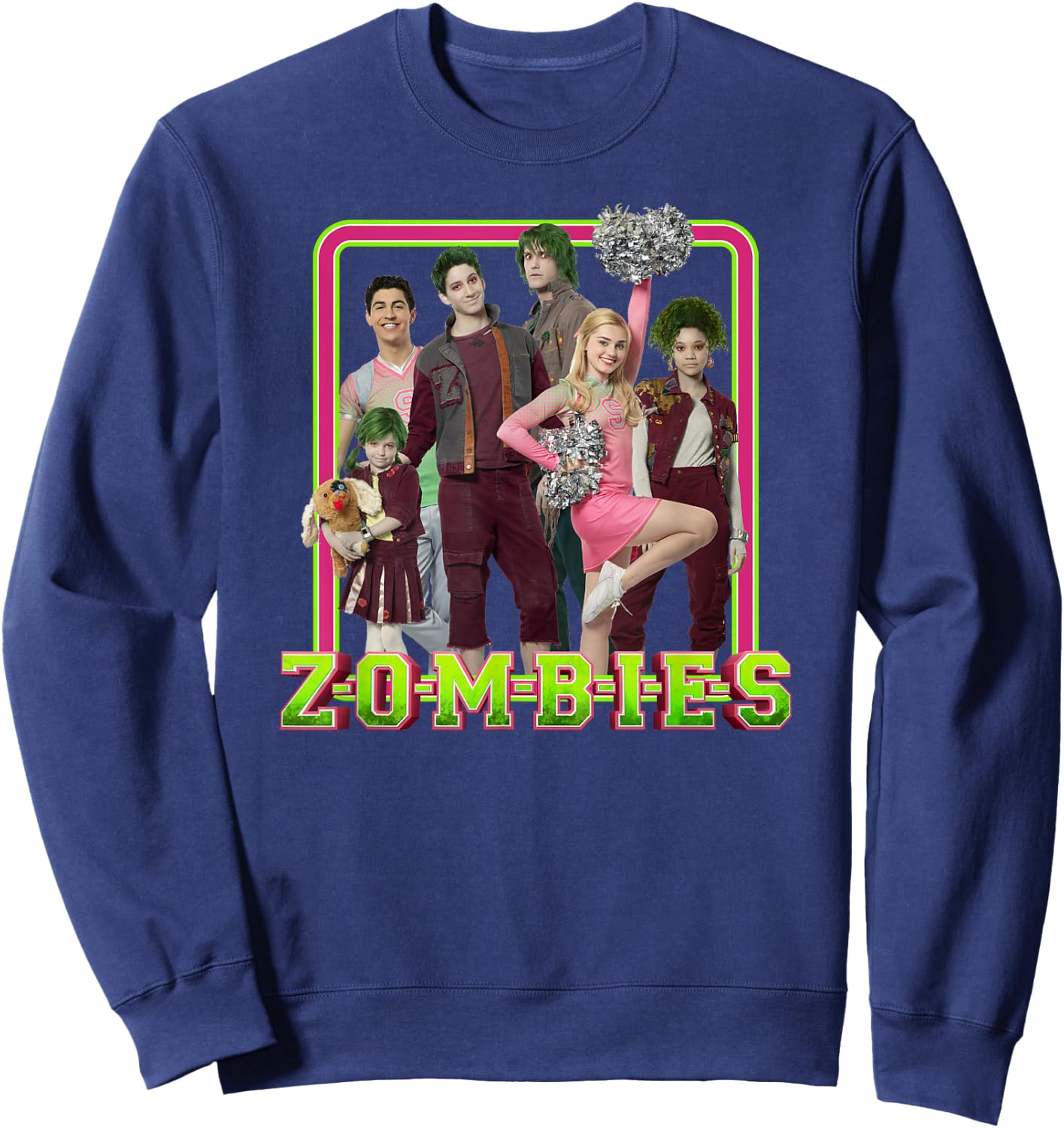 Disney - Zombies Friend Group Sweatshirt - Sweatshirt | Navy