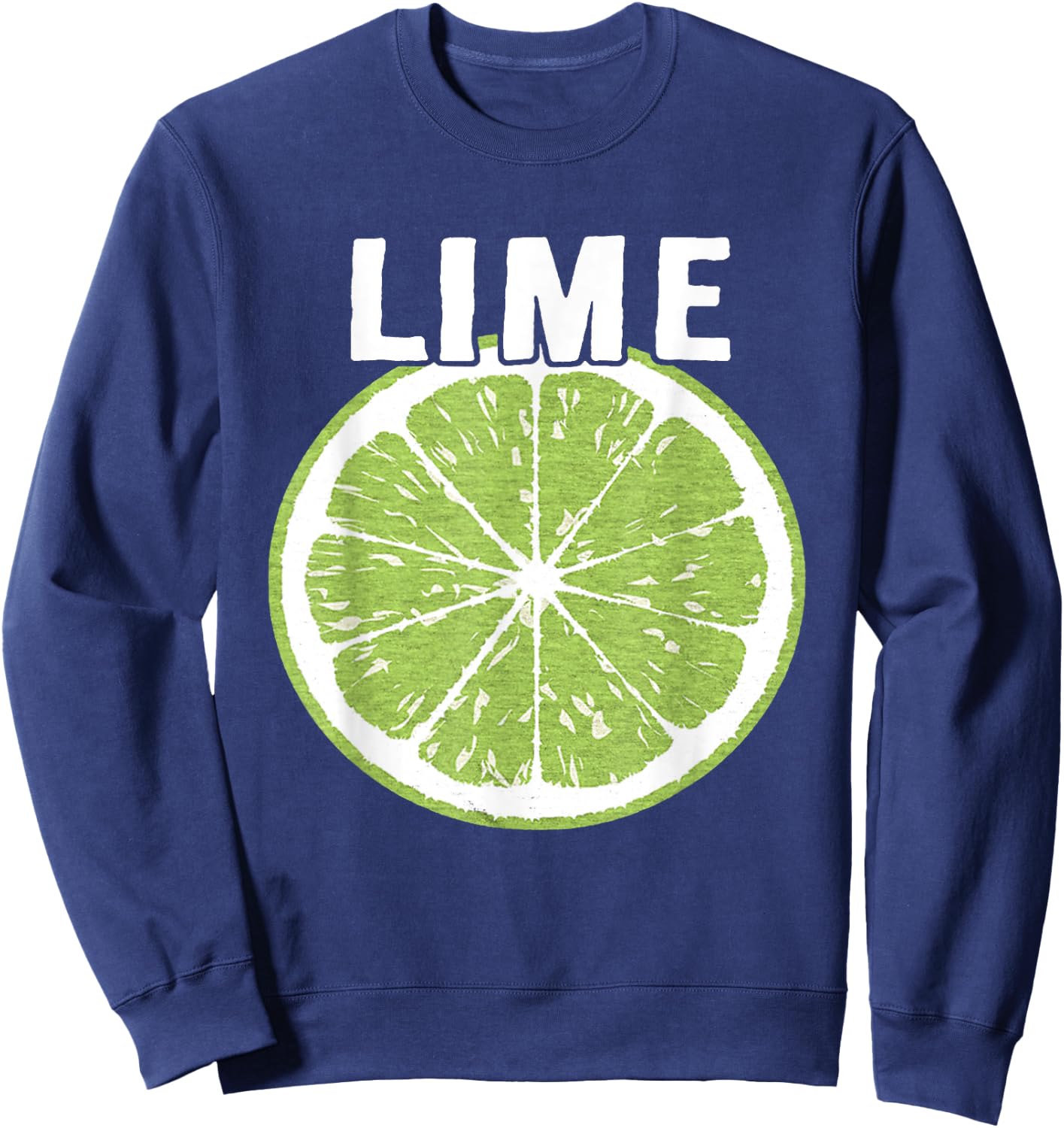 Salt Tequila Lime Halloween Costume Shirt Sweatshirt - Sweatshirt | Navy