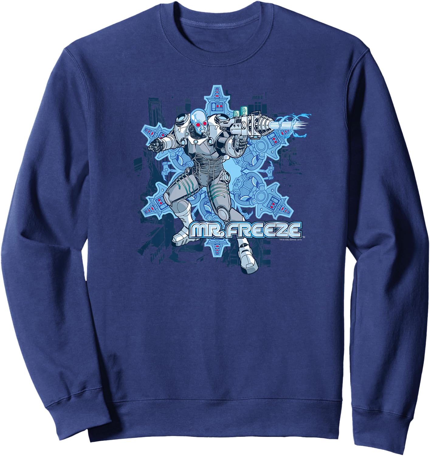 Batman Mr. Freeze Sweatshirt - Sweatshirt | Navy