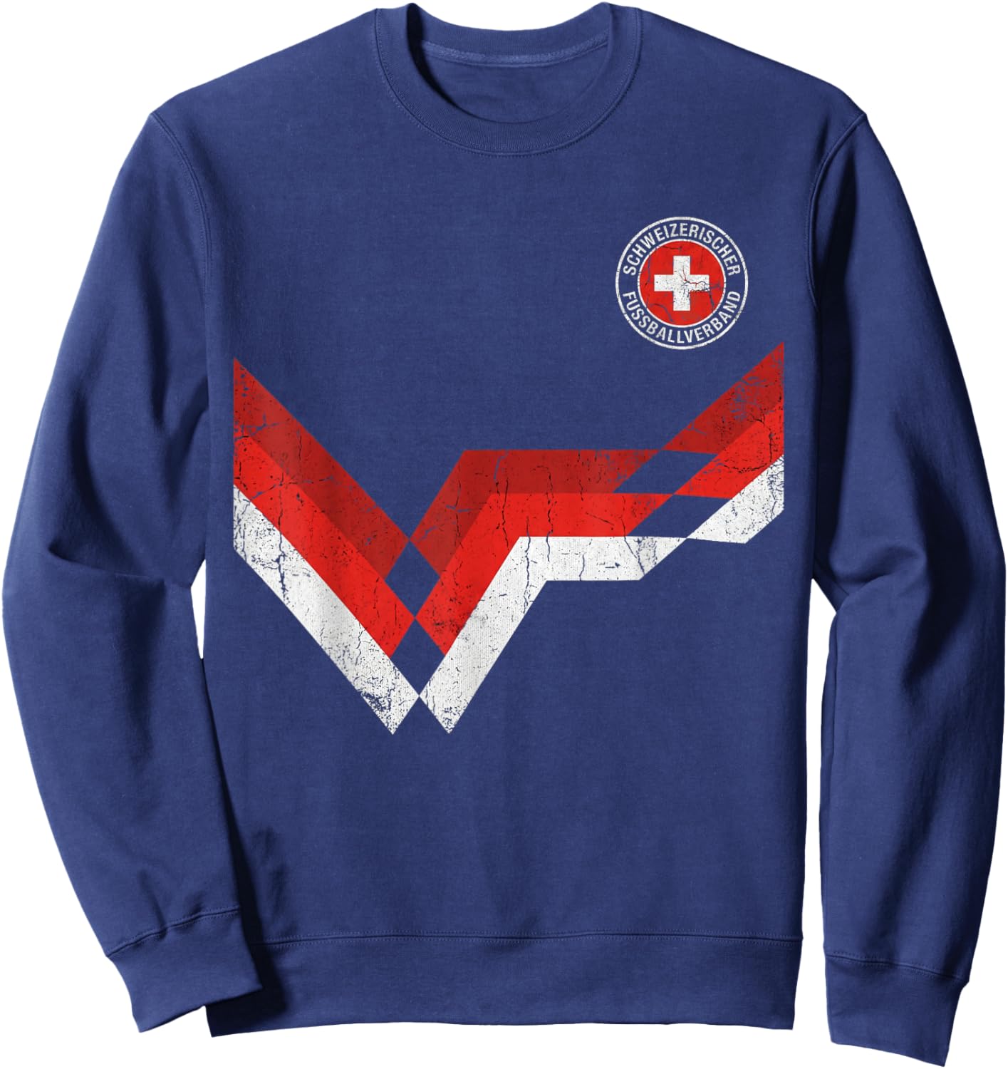 Switzerland Schweiz Suisse Swiss Schweizer Jersey Sweatshirt - Sweatshirt | Navy
