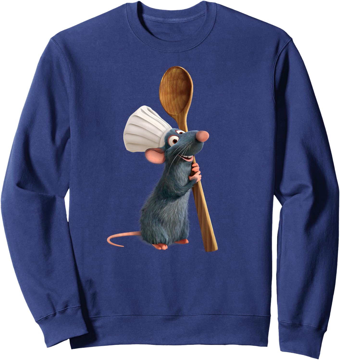 Disney Pixar Ratatouille Chef Remy with Spoon Sweatshirt - Sweatshirt | Navy