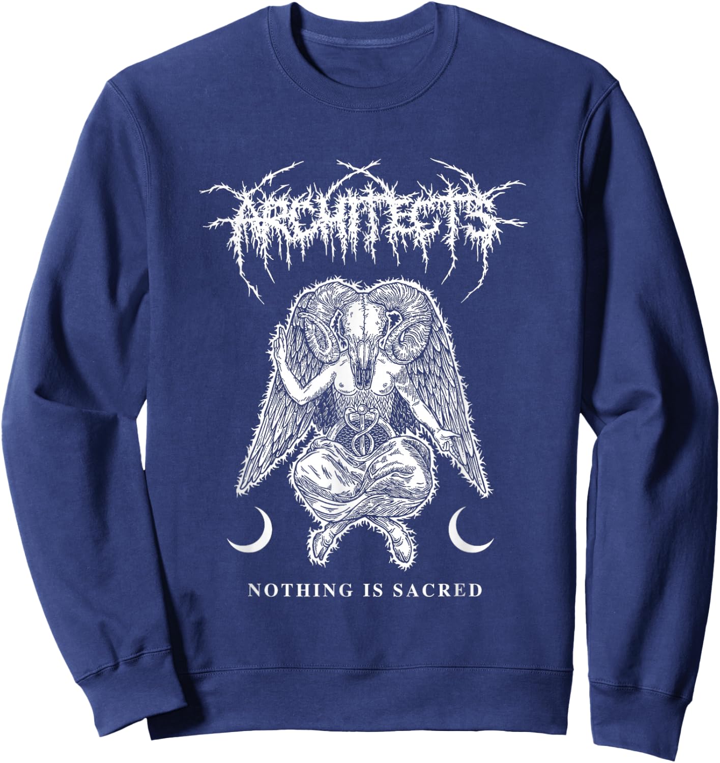 Architects UK - Nothing is Sacred - Official Merchandise Sweatshirt - Sweatshirt | Navy