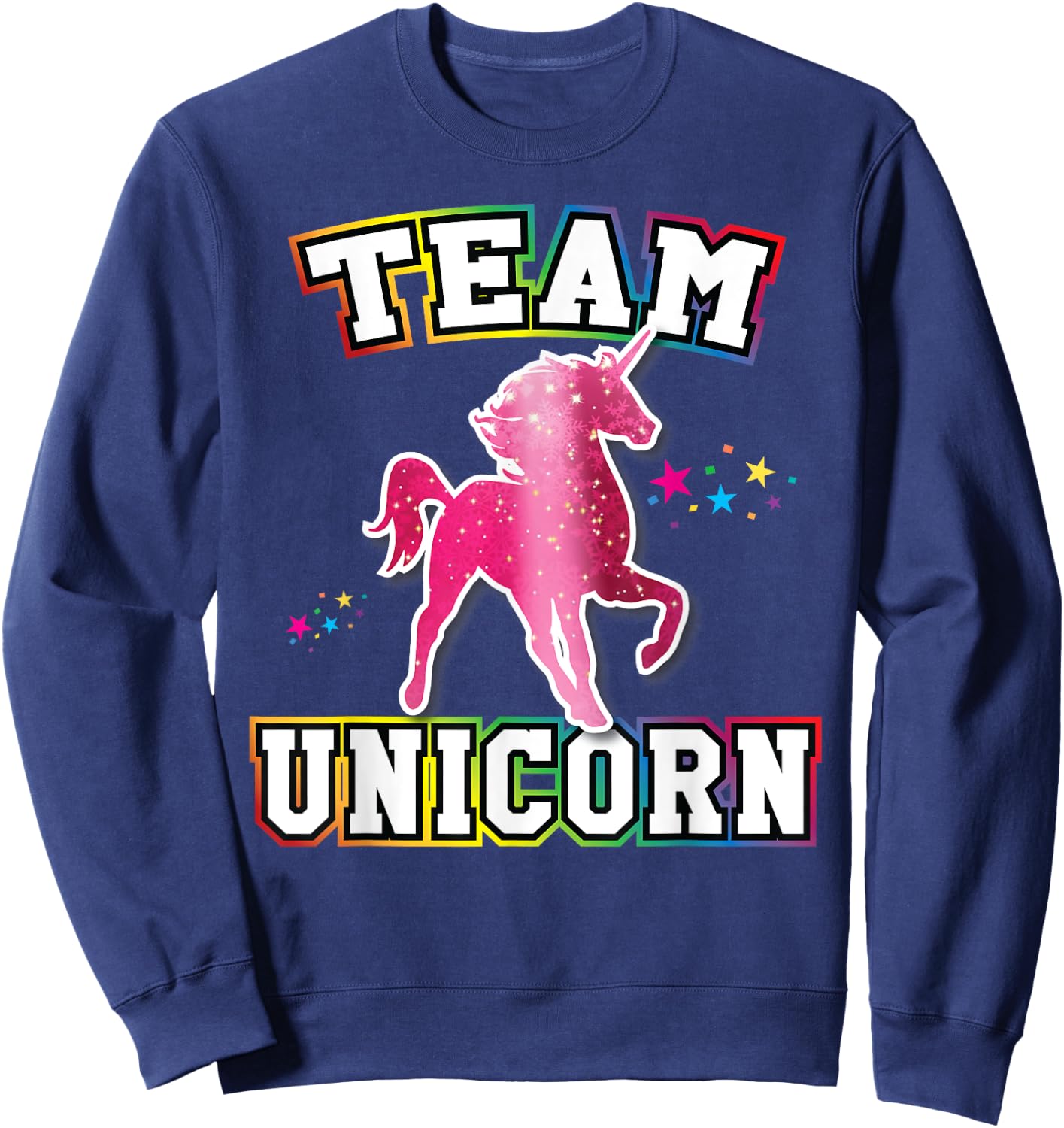 Team Unicorn Sweatshirt - Sweatshirt | Navy