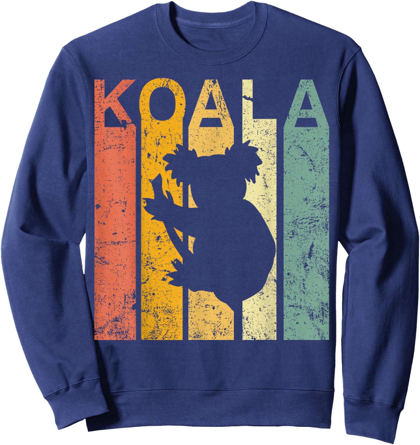 Retro Vintage Koala Cute Koala Bear Sweatshirt - Sweatshirt | Navy