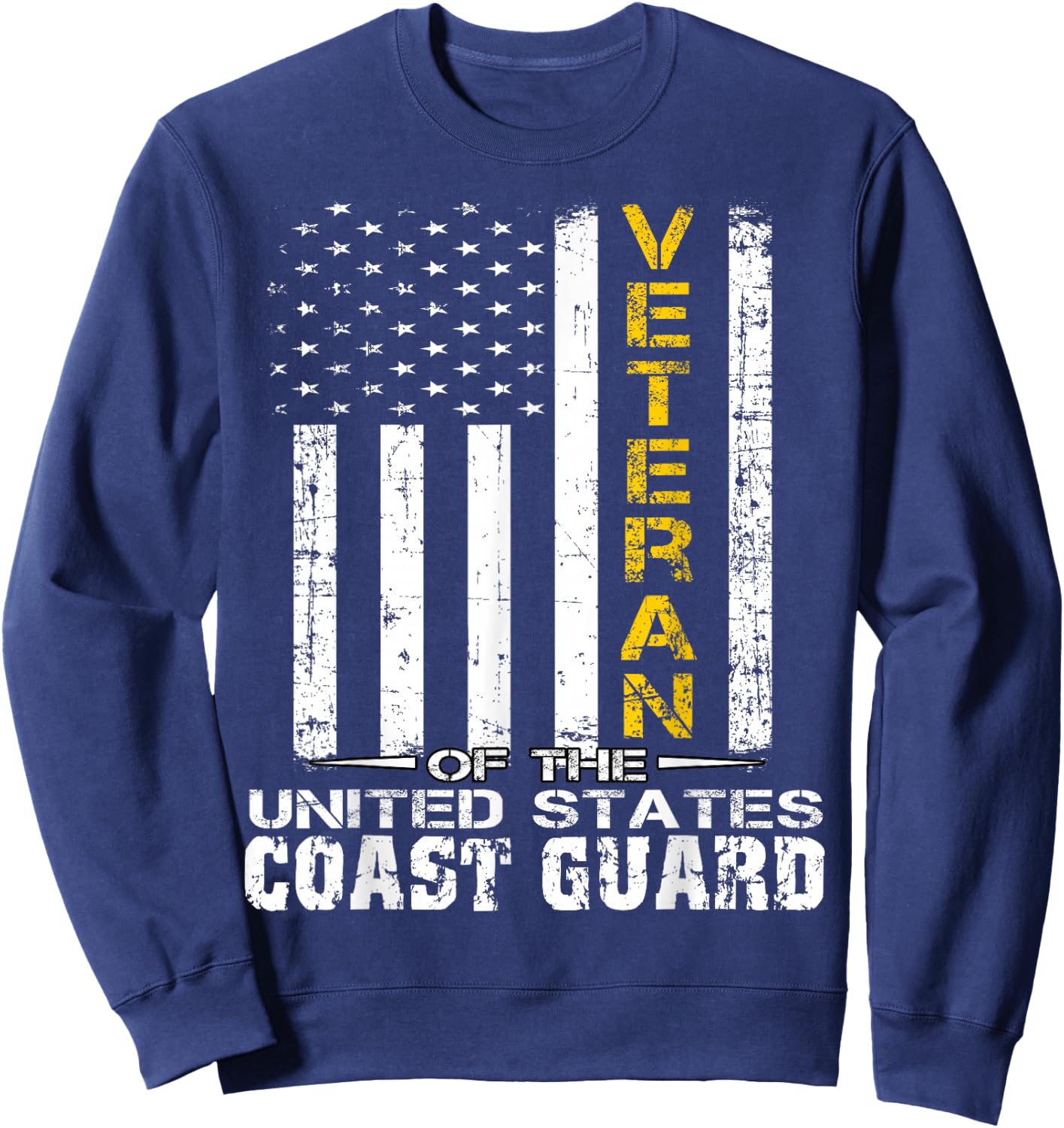 Veteran of the United States US Coast Guard Sweatshirt - Sweatshirt | Navy