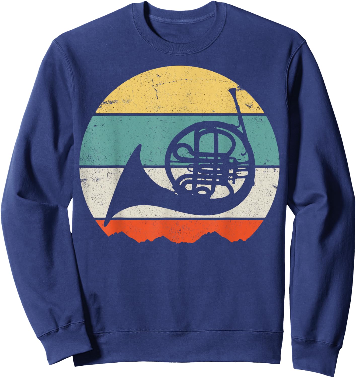 French Horn Sweatshirt - Sweatshirt | Navy