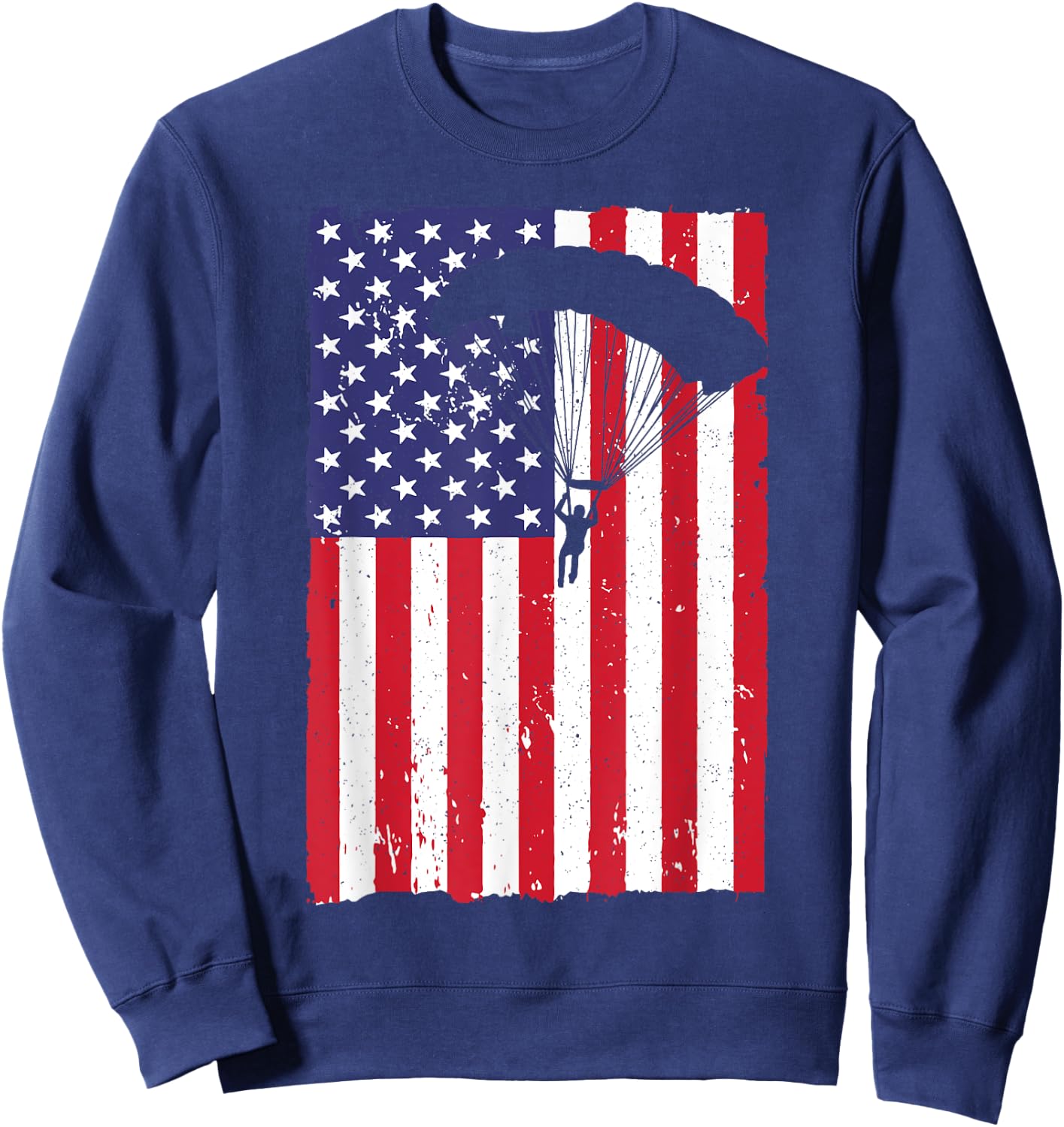 Best Skydiving Design Women Kids Skydiver Sky Diving Sweatshirt - Sweatshirt | Navy