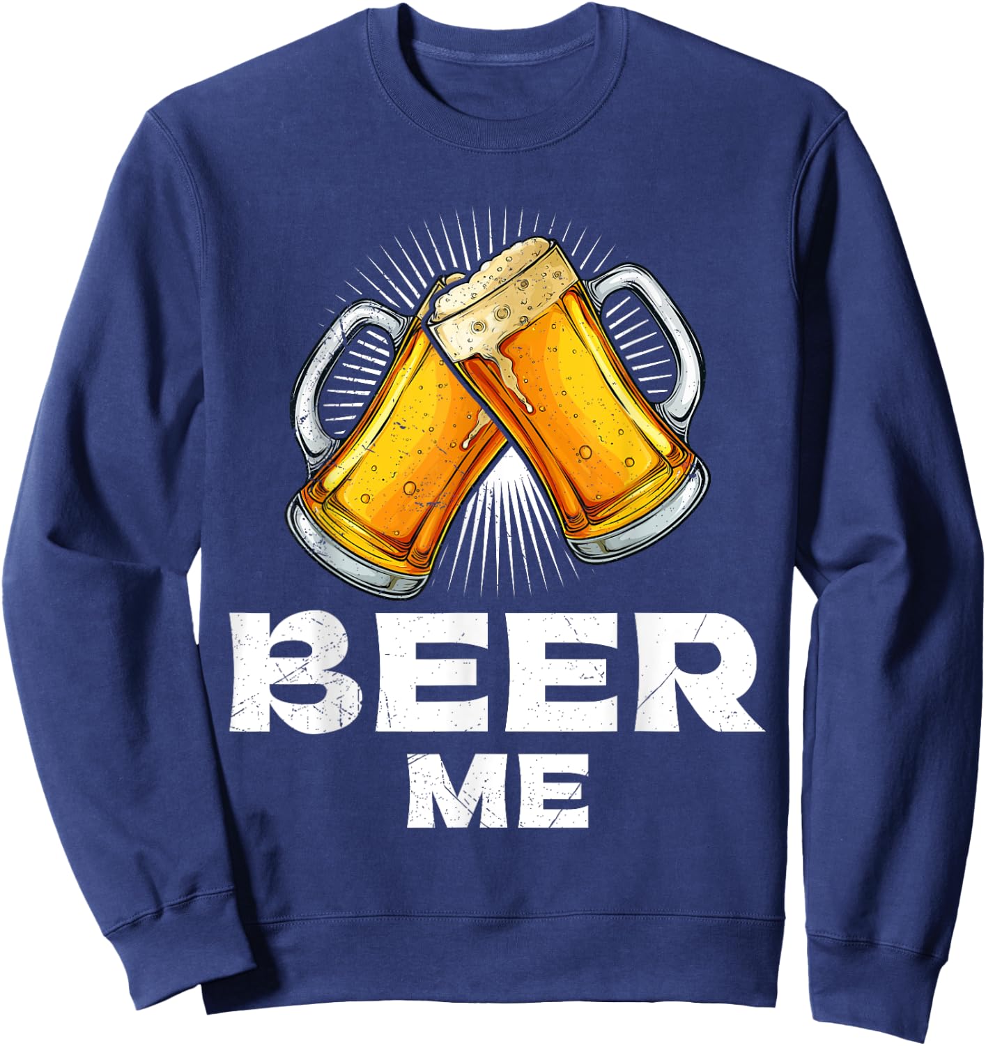Beer me up Beer drinker Bavaria Sweatshirt - Sweatshirt | Navy