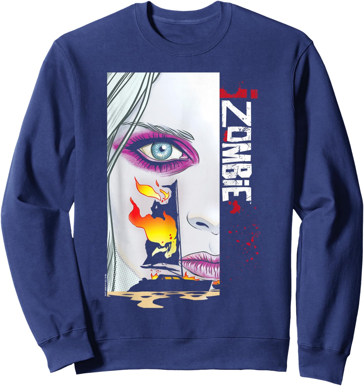 iZombie Liv Comic Cover Sweatshirt - Sweatshirt | Navy