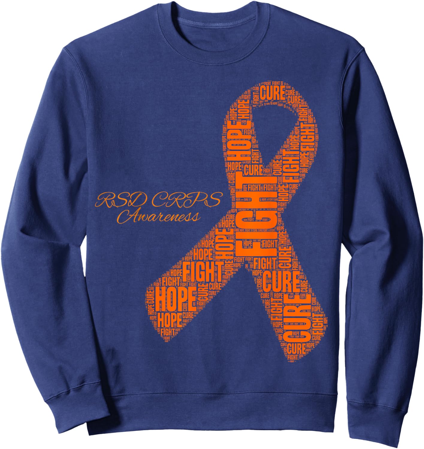 RSD CRPS Awareness Month Sweatshirt - Sweatshirt | Navy