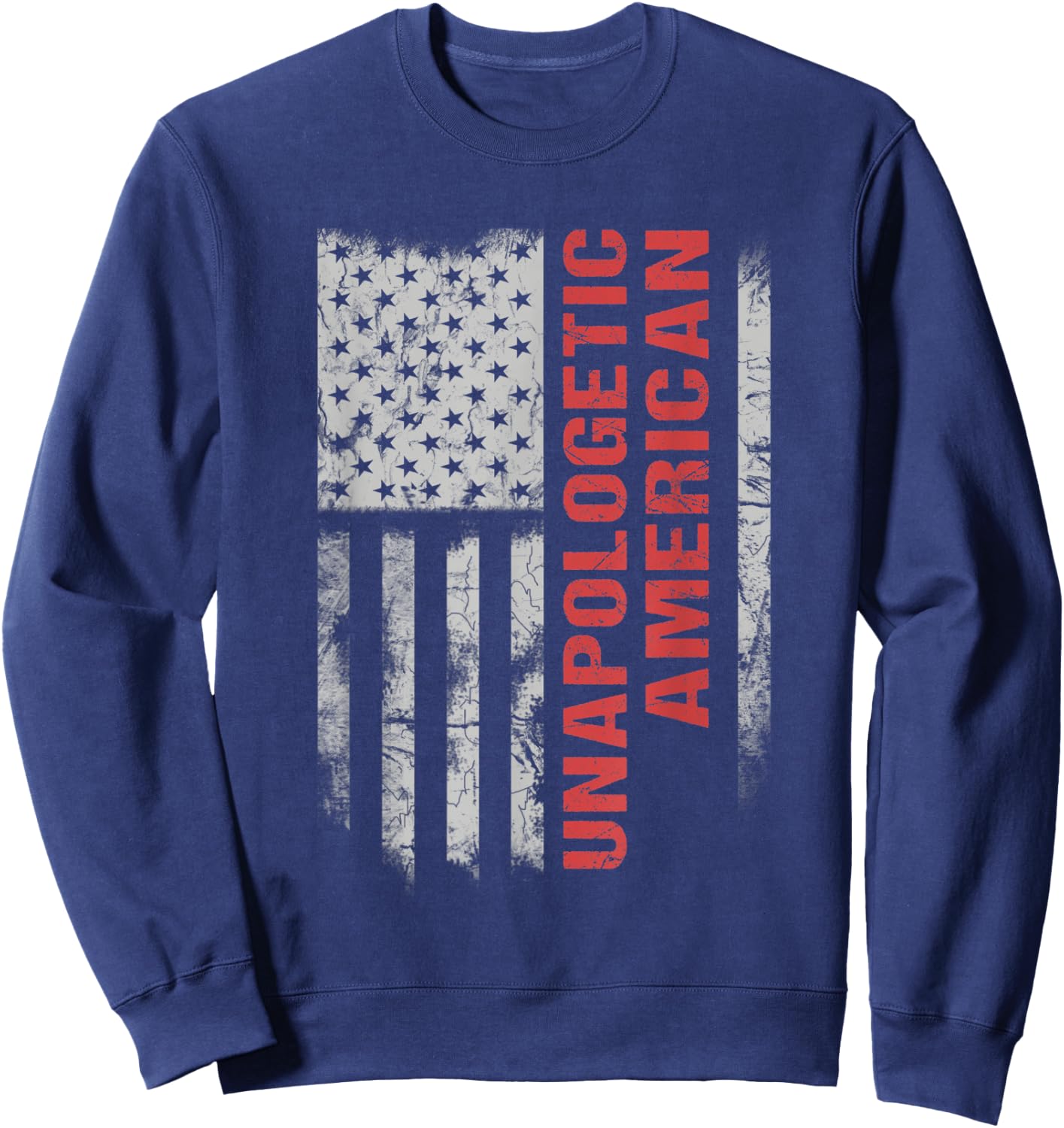 Unapologetic American Sweatshirt - Sweatshirt | Navy