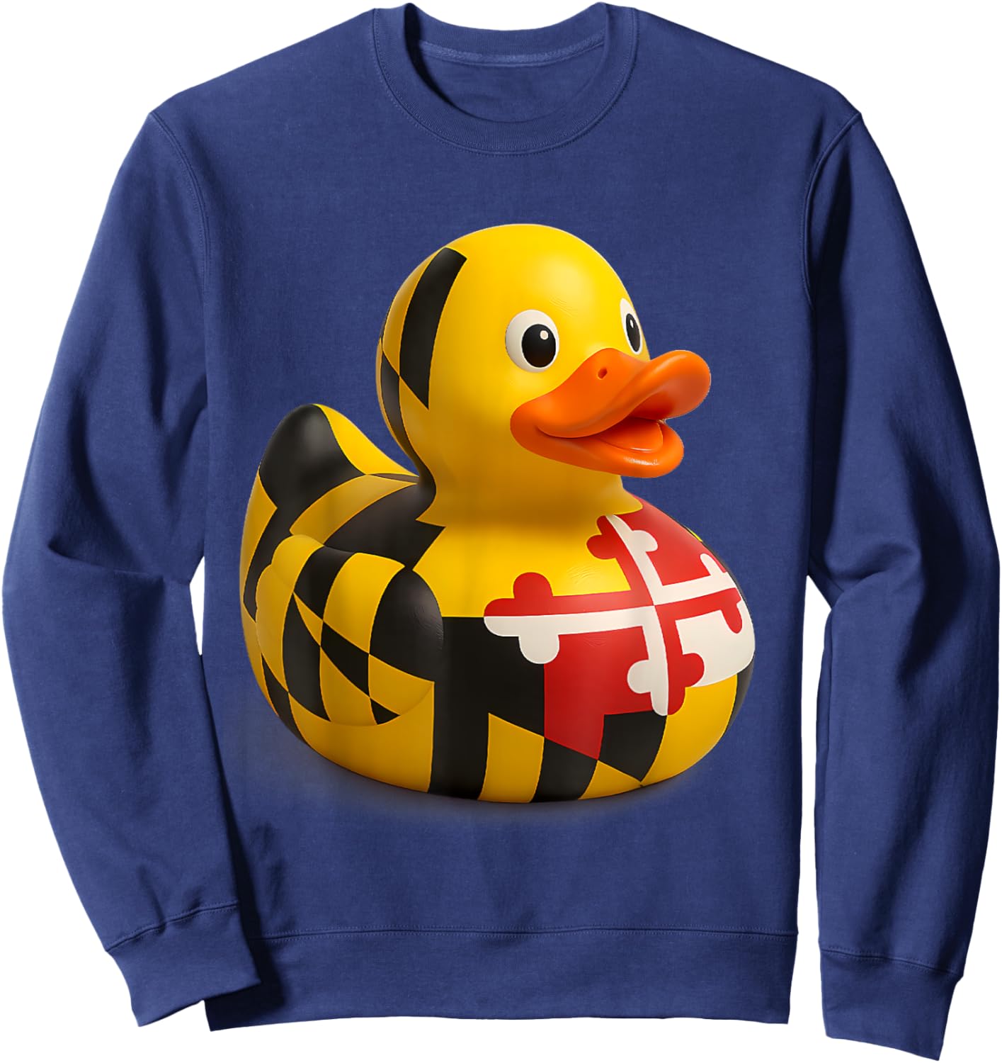 Maryland Rubber Duck Ducky Duckie Souvenir Sweatshirt - Sweatshirt | Navy