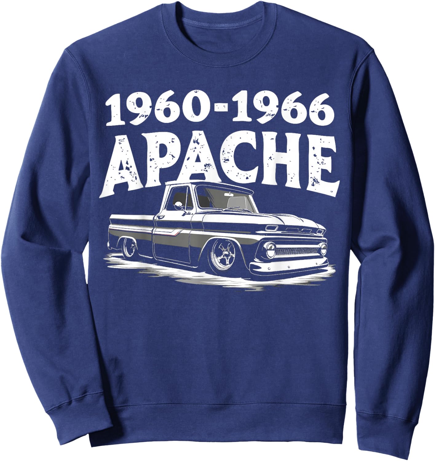 1960-1966 C10 Truck First Generation Apache Classic Truck Sweatshirt - Sweatshirt | Navy