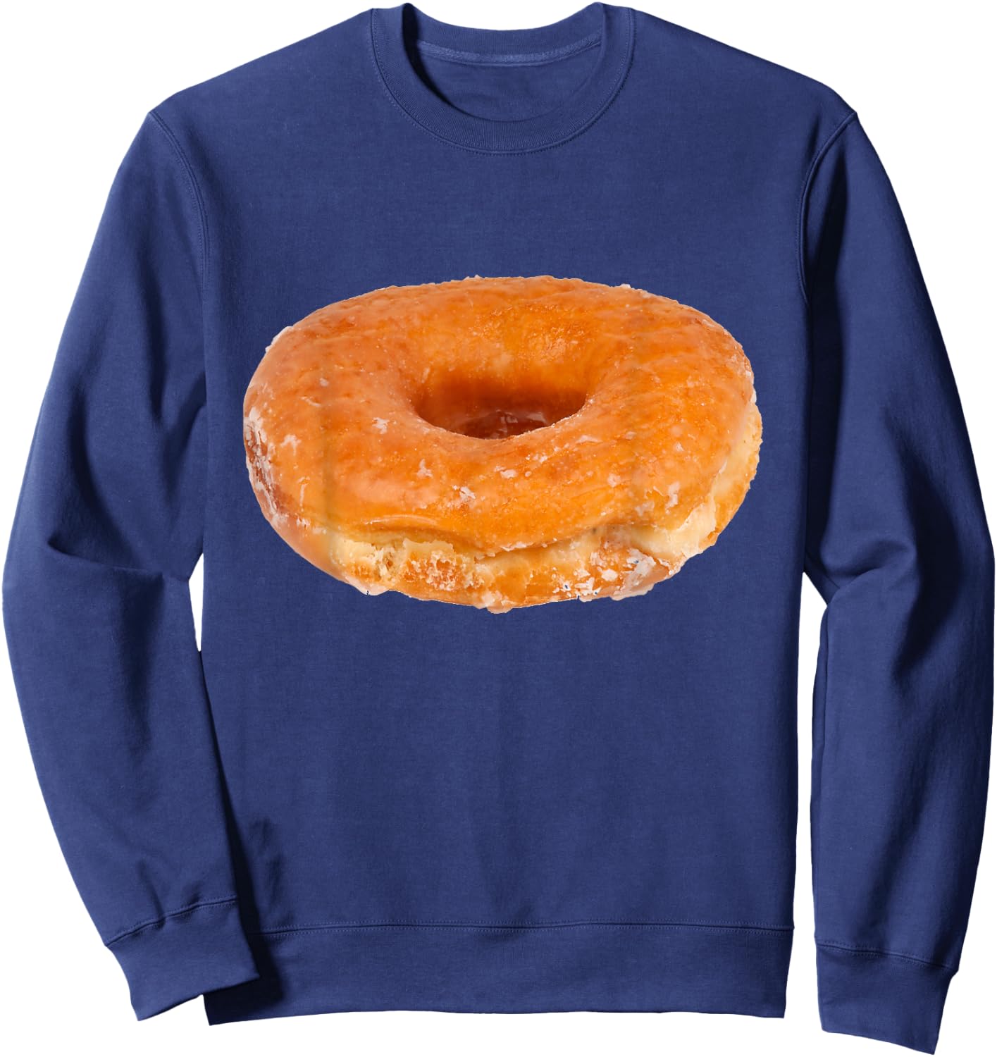Glazed Donut Sweatshirt - Sweatshirt | Navy