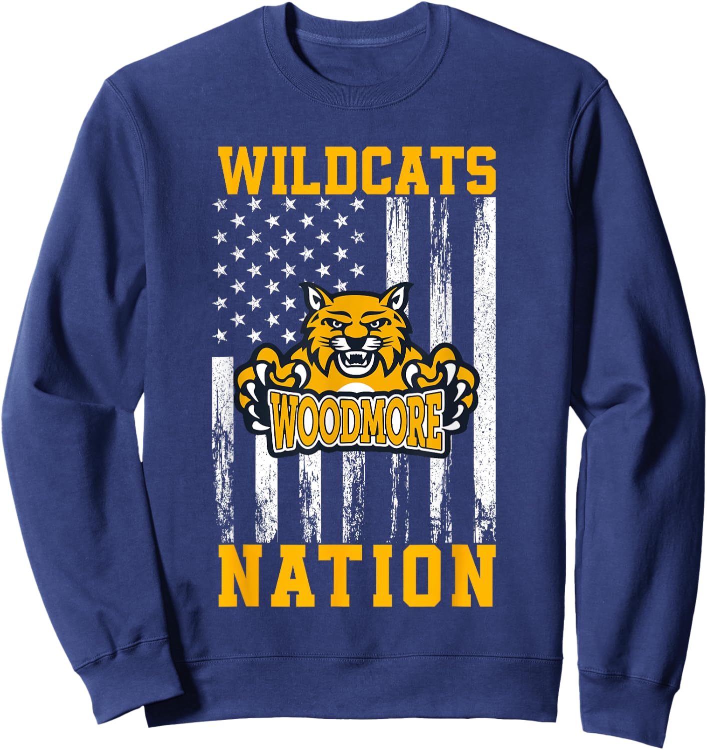 Woodmore Wildcats Logo Nation HS Sweatshirt - Sweatshirt | Navy