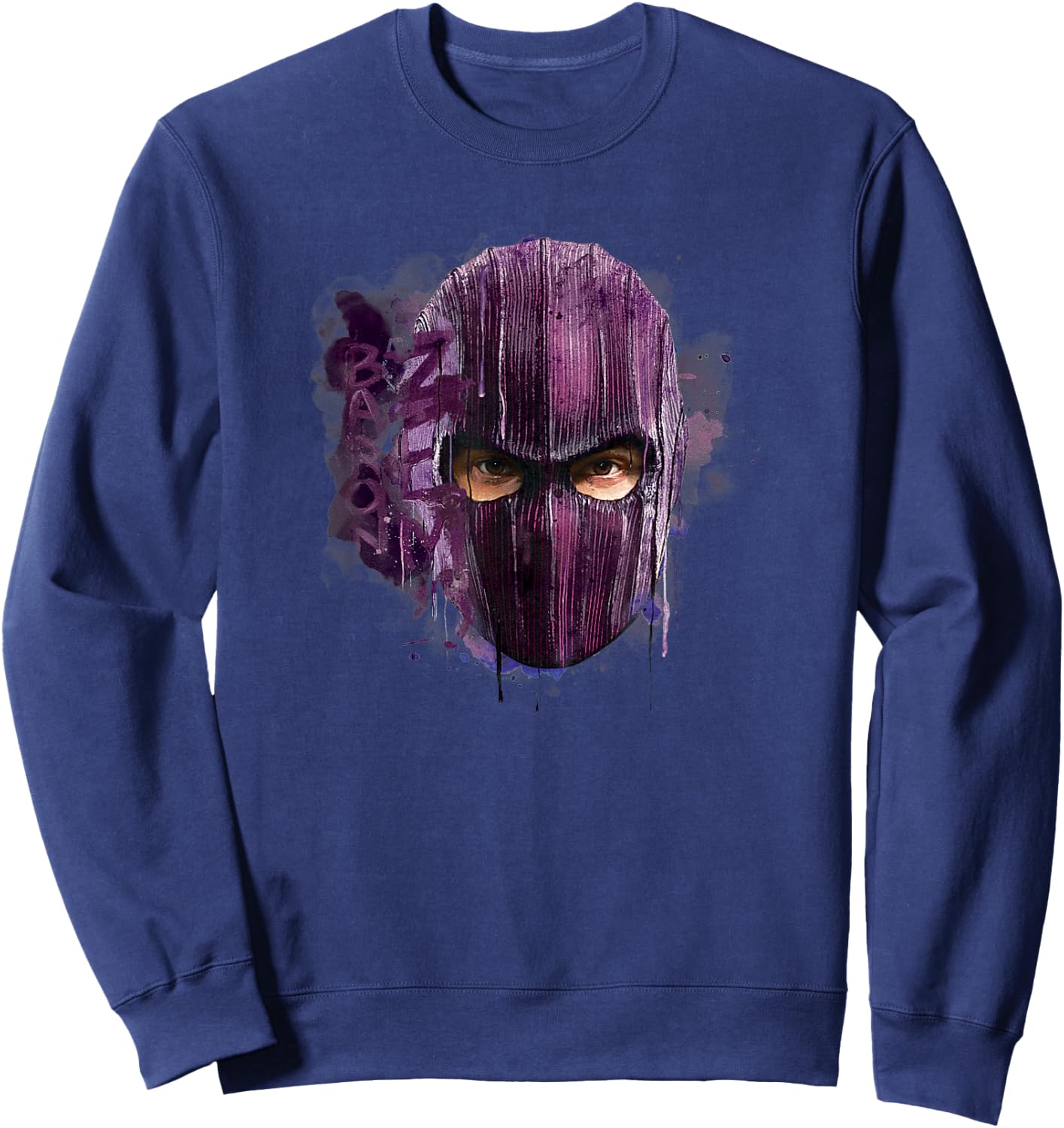 Marvel The Falcon and The Winter Soldier Baron Zemo Graffiti Sweatshirt - Sweatshirt | Navy