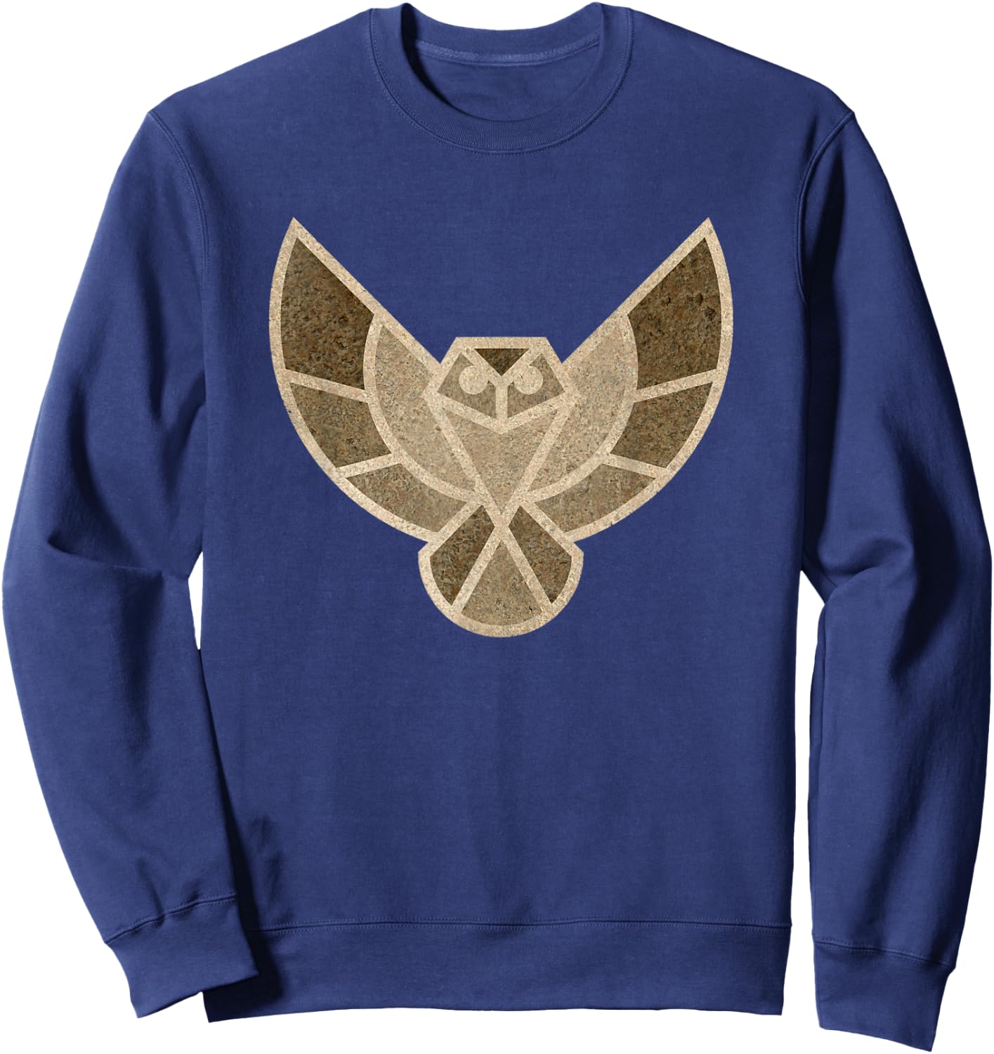 Flying owl - for bird watchers Sweatshirt - Sweatshirt | Navy