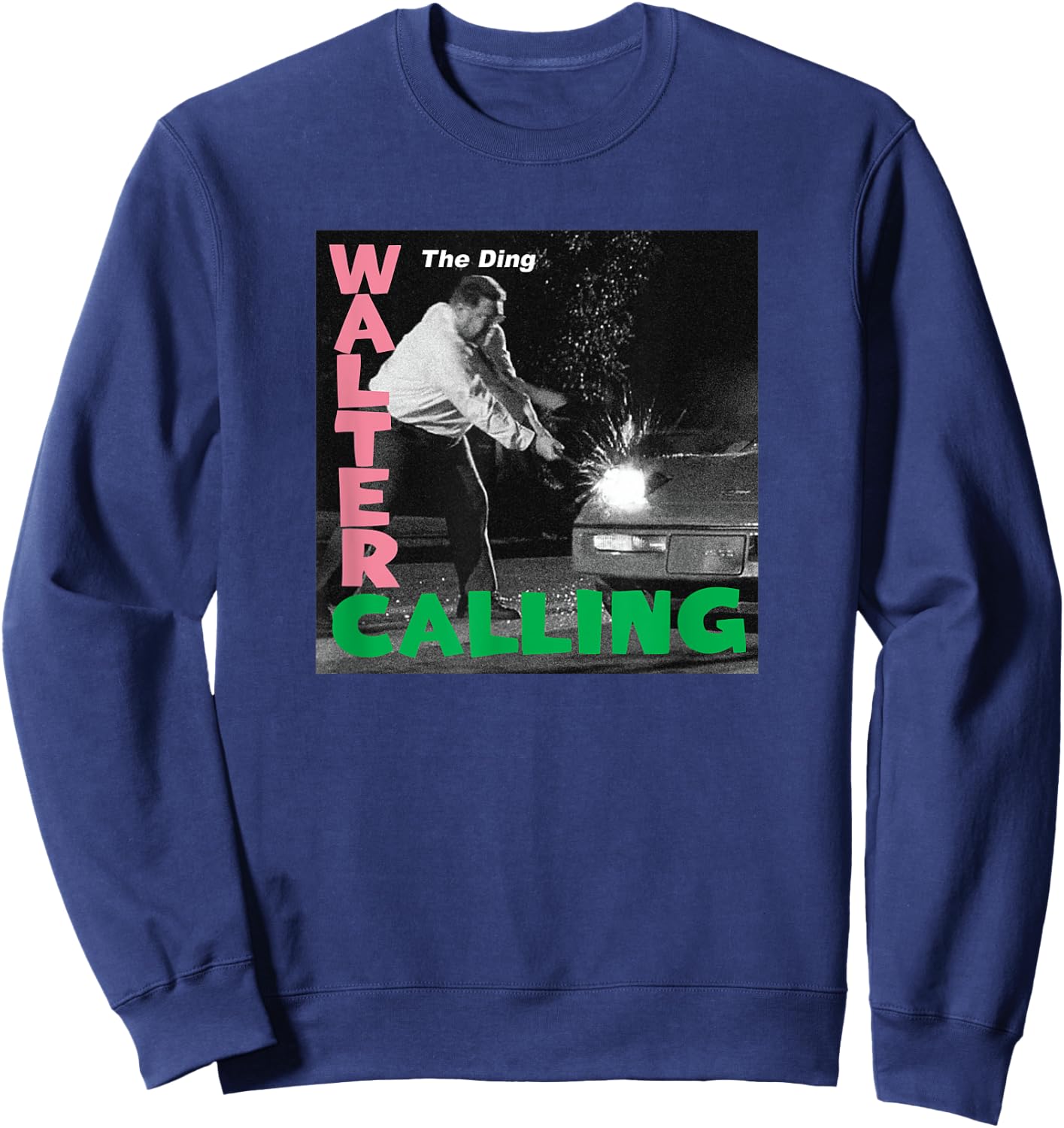 Walter Calling Shirt Sweatshirt - Sweatshirt | Navy