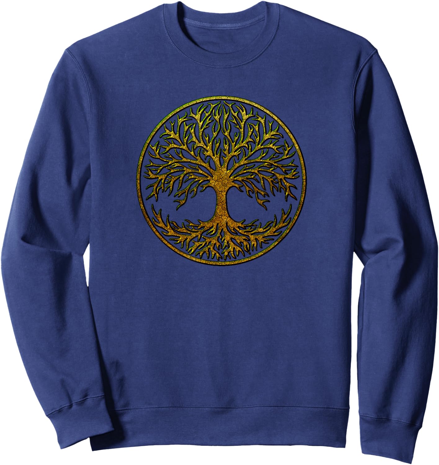 Yggdrasil, Celtic Tree of Life, Norse Mythology Sweatshirt - Sweatshirt | Navy