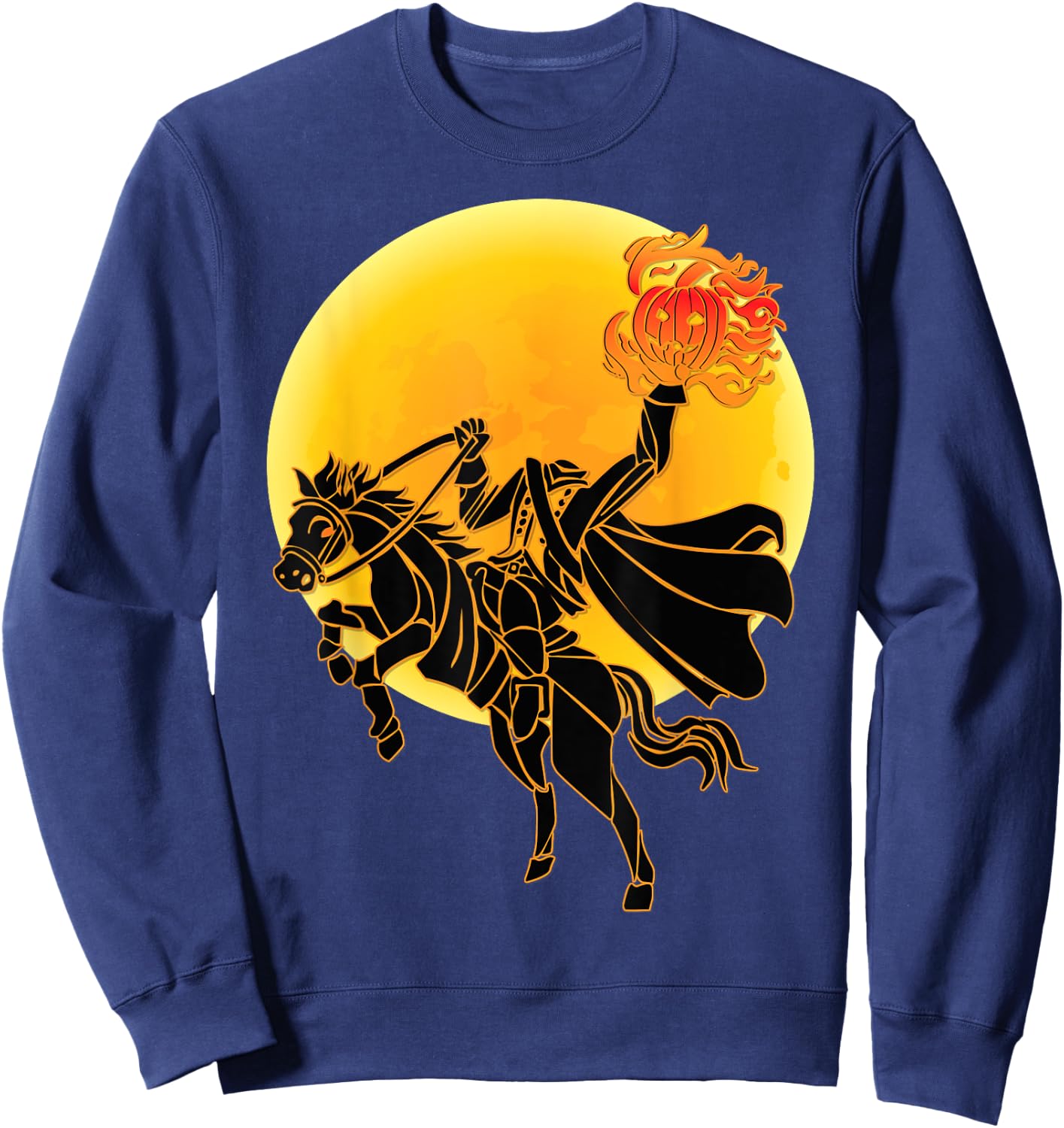 Headless Horseman Full Moon Sweatshirt - Sweatshirt | Navy