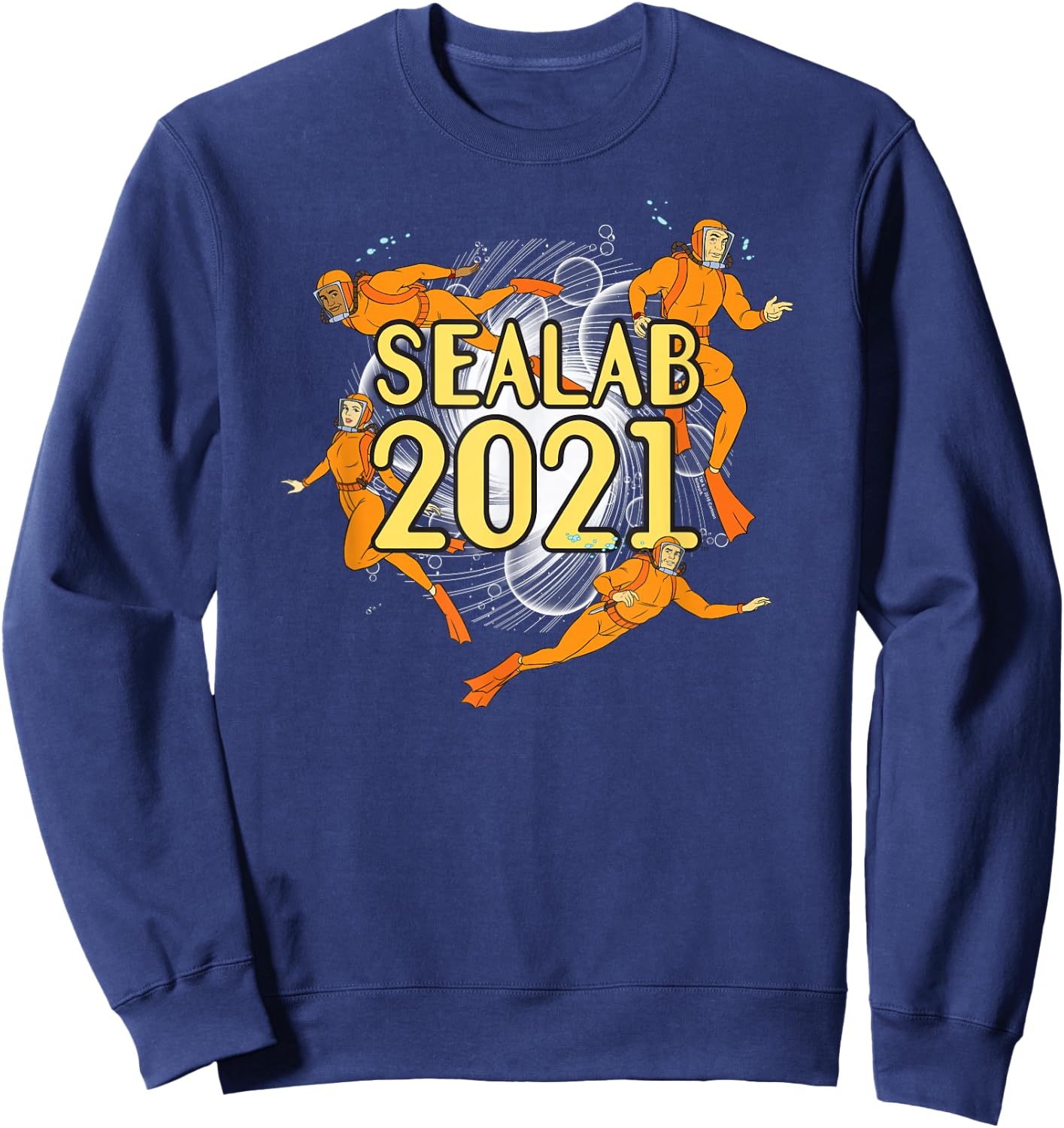 Sealab 2021 Suit Up Sweatshirt - Sweatshirt | Navy