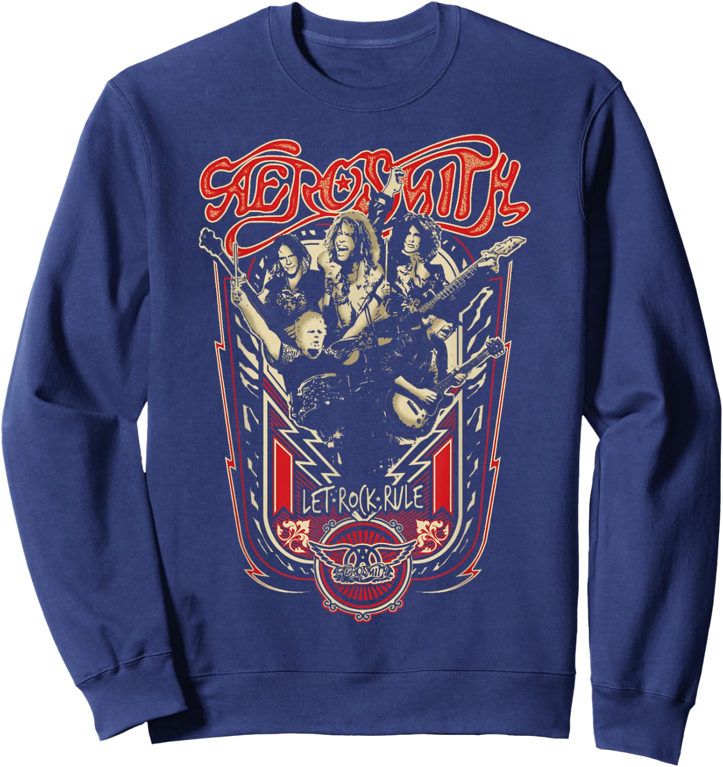 Aerosmith - Alive Sweatshirt - Sweatshirt | Navy
