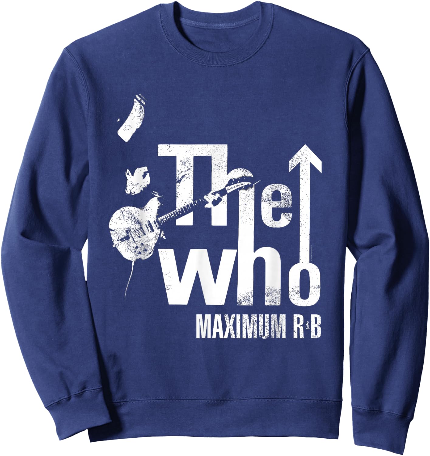 The Who Official Maximum R&B Tour Sweatshirt - Sweatshirt | Navy