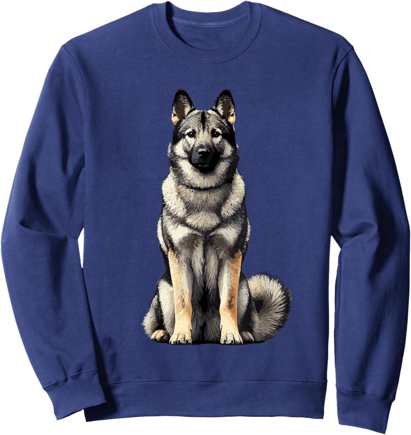 Norwegian Elkhound Sweatshirt - Sweatshirt | Navy