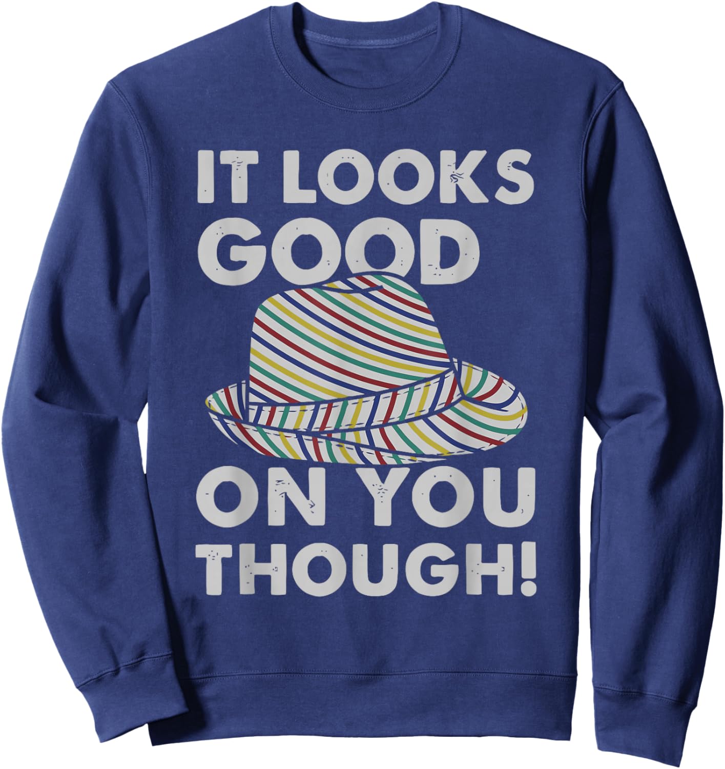 Funny Design Sweatshirt - Sweatshirt | Navy