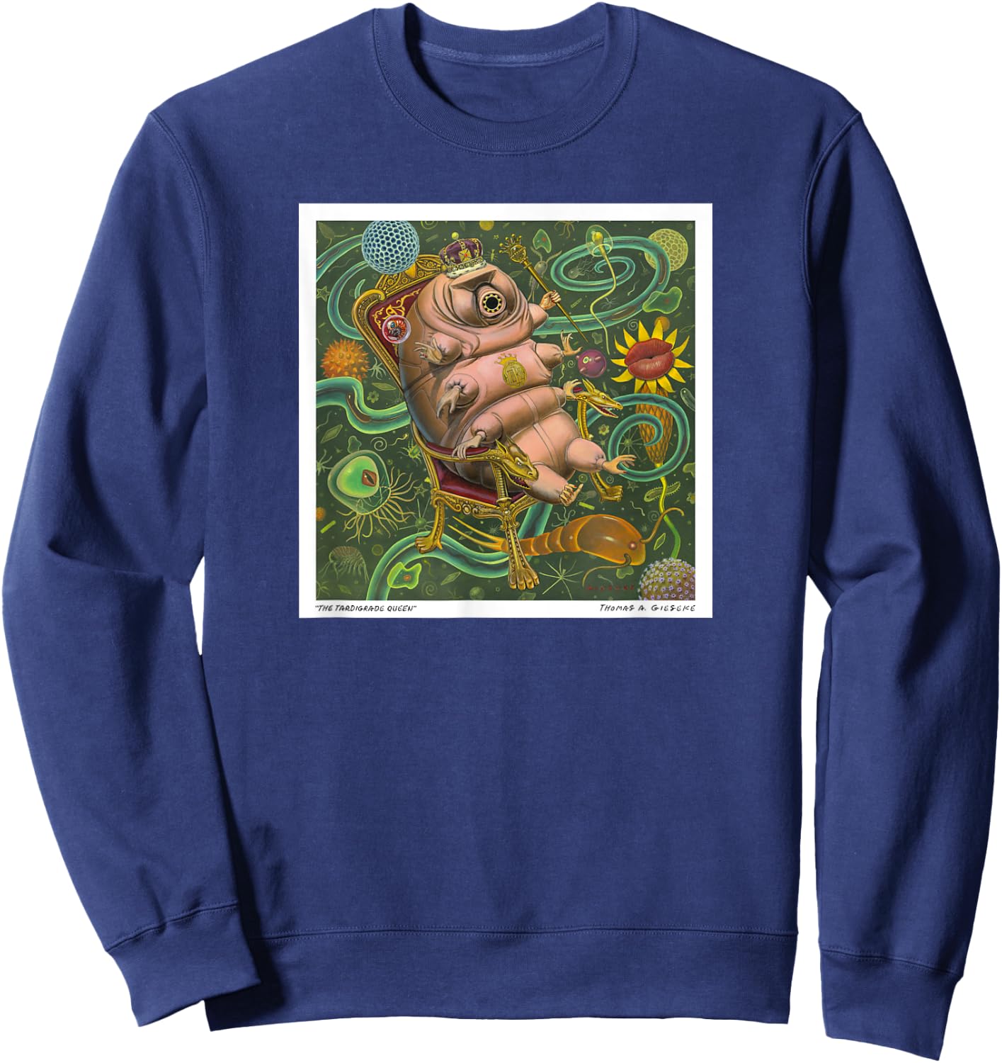 The Tardigrade Queen Sweatshirt - Sweatshirt | Navy