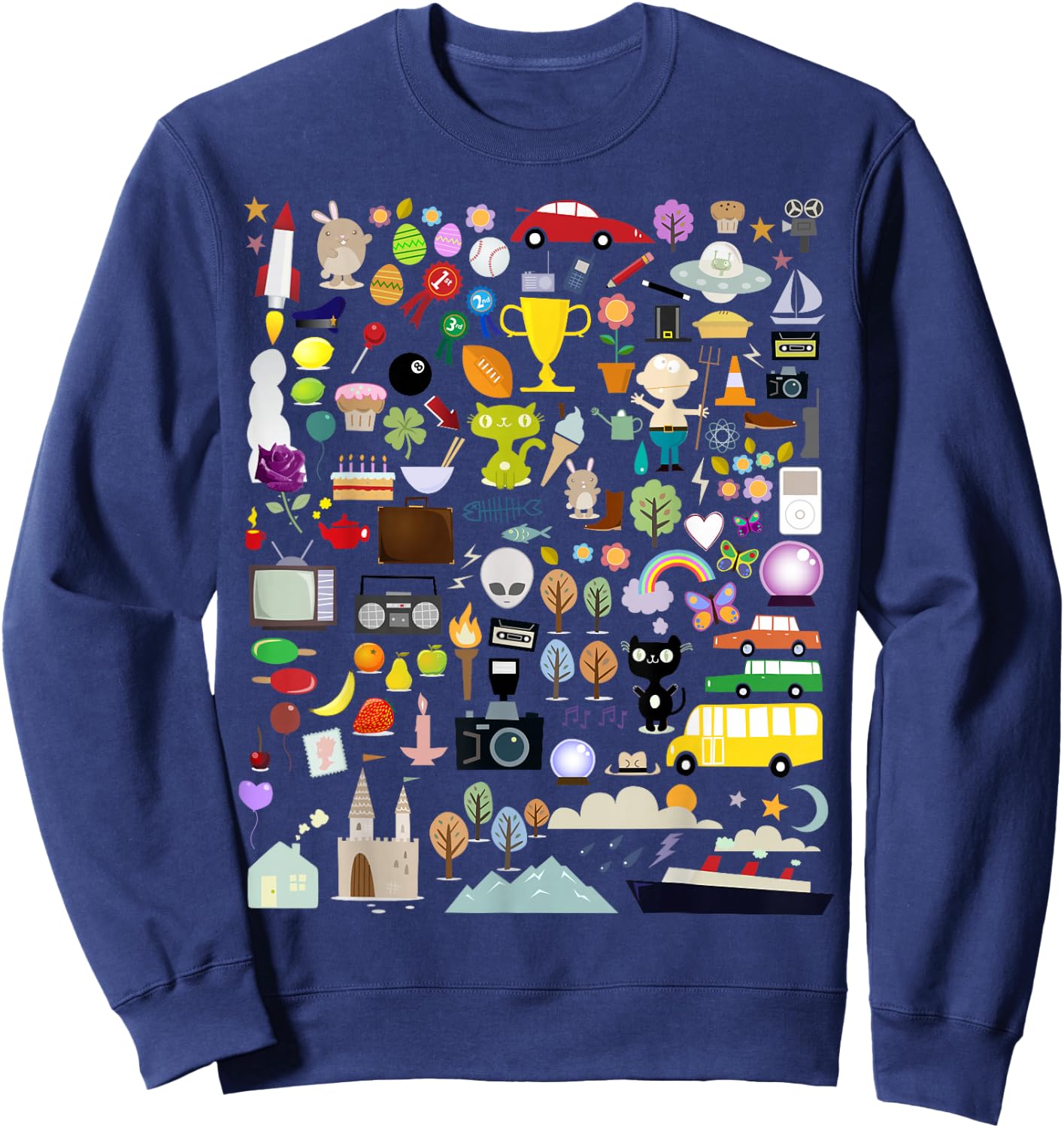 I Spy Game for Kids & Toddlers Sweatshirt - Sweatshirt | Navy