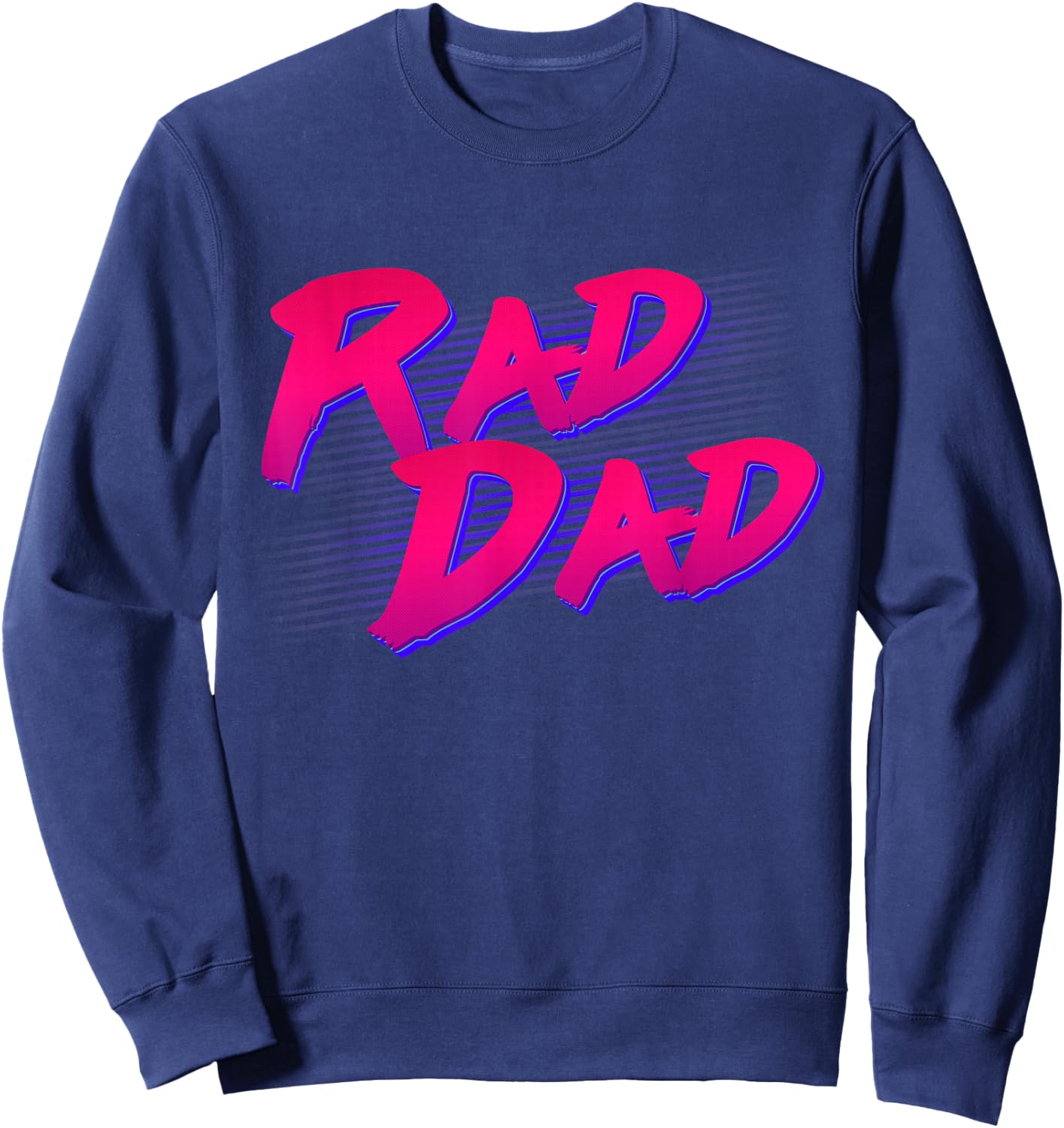 Rad Dad Retro Sweatshirt - Sweatshirt | Navy