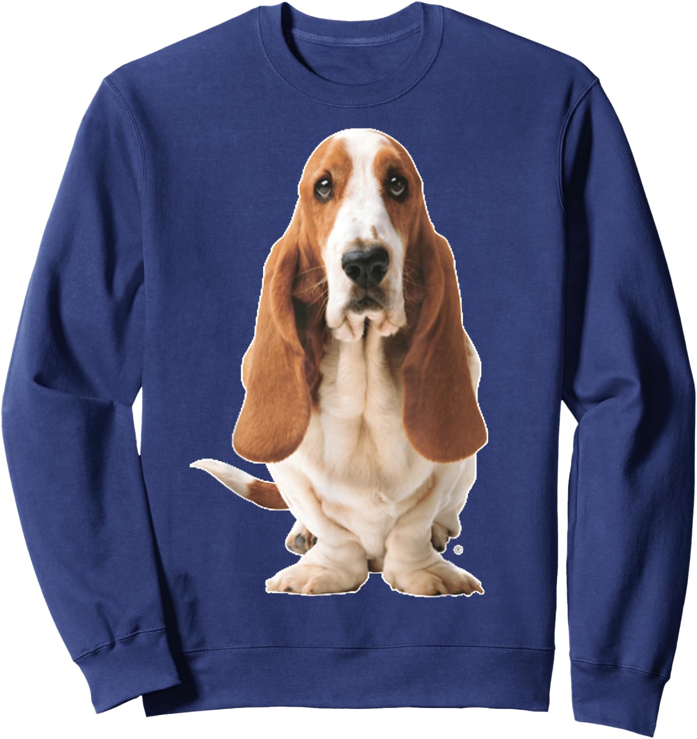 Basset Hound Dog T Shirt I Love Like Basset Hound Sweatshirt - Sweatshirt | Navy